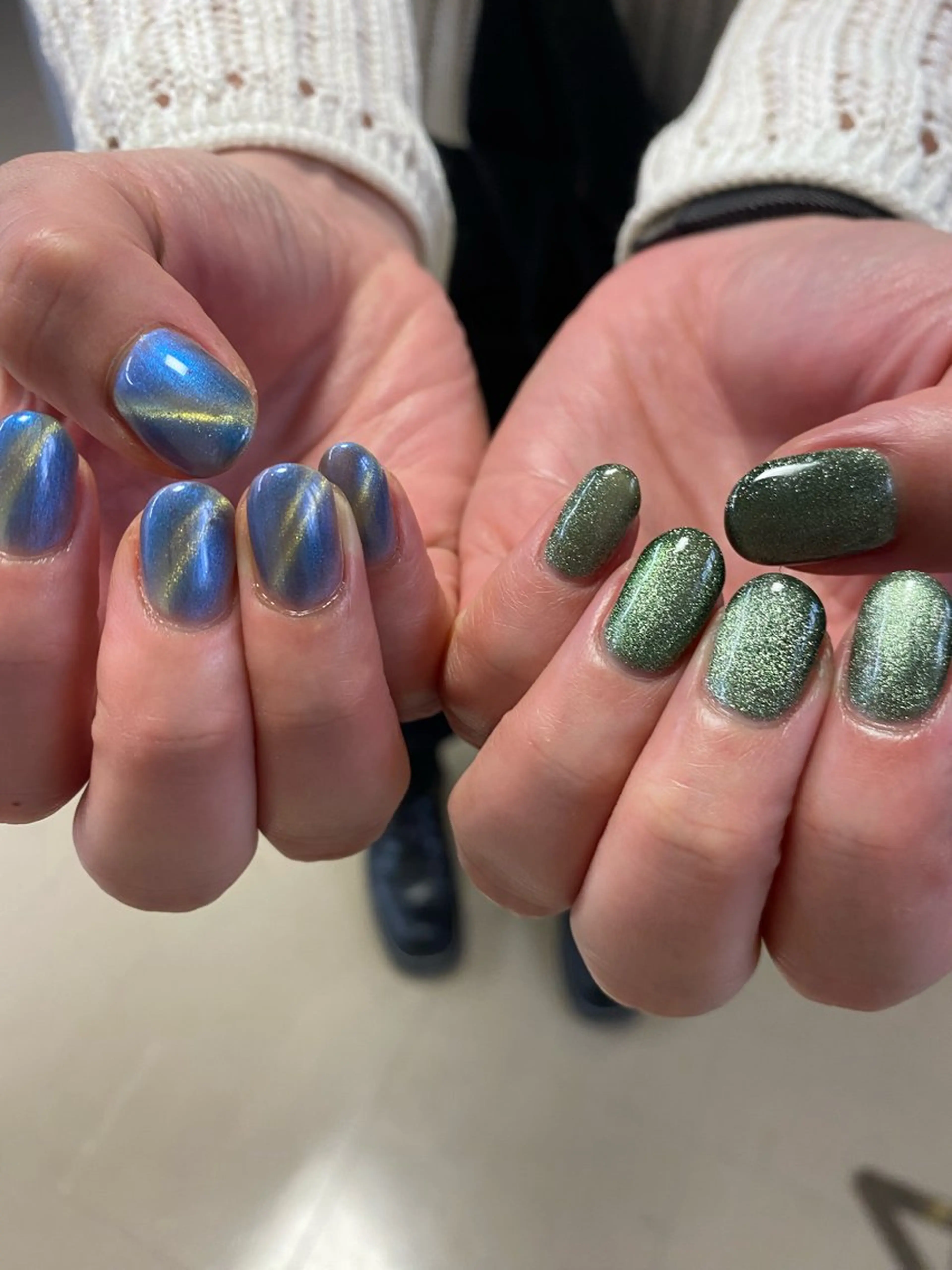 ネイル マグネットネイル morunail nailのネイルデザイン
