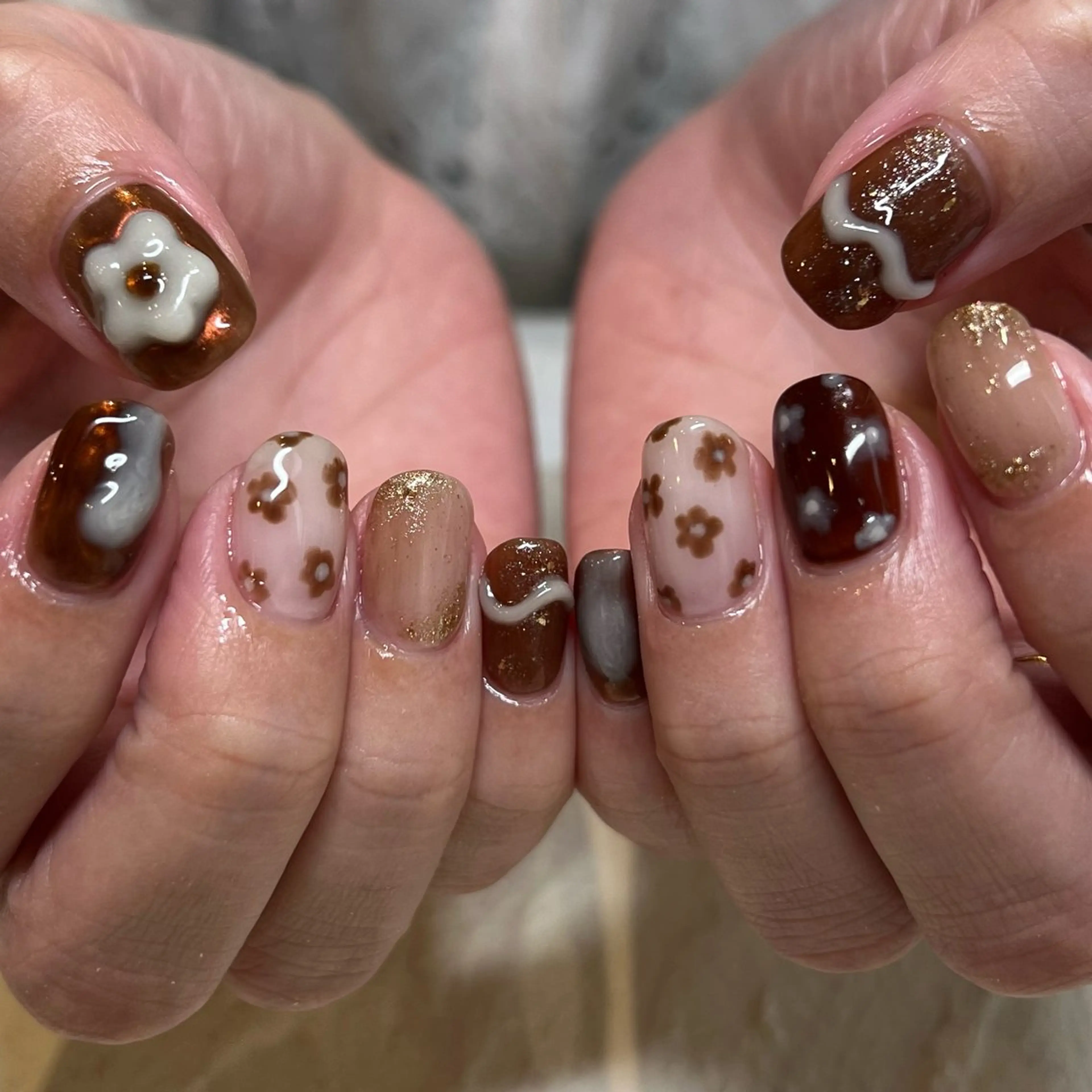 ネイル ハンドネイル 鈴木 まゆのネイルデザイン