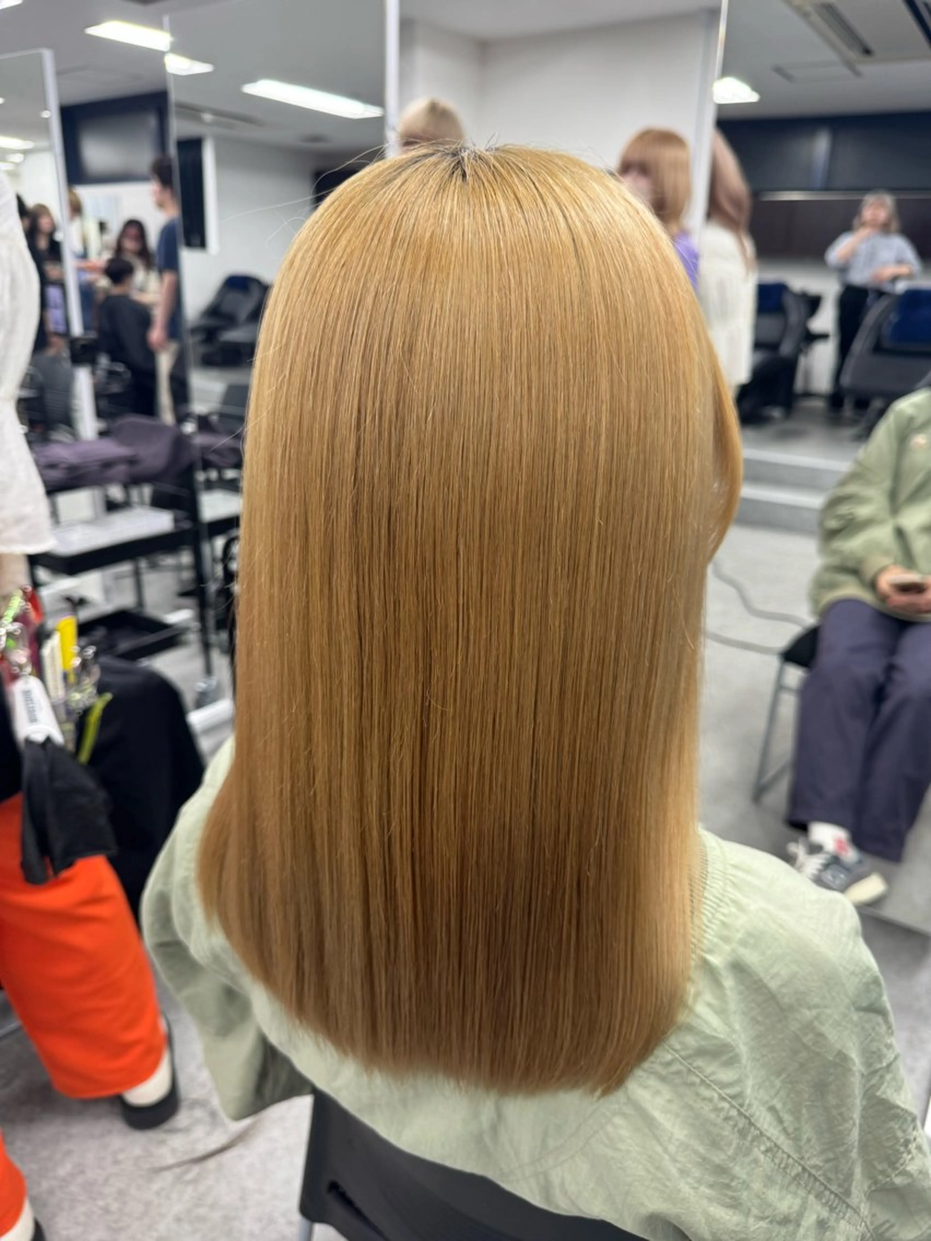 ロング 🤍韓国大人っぽ ベージュMAI🤍のヘアスタイル