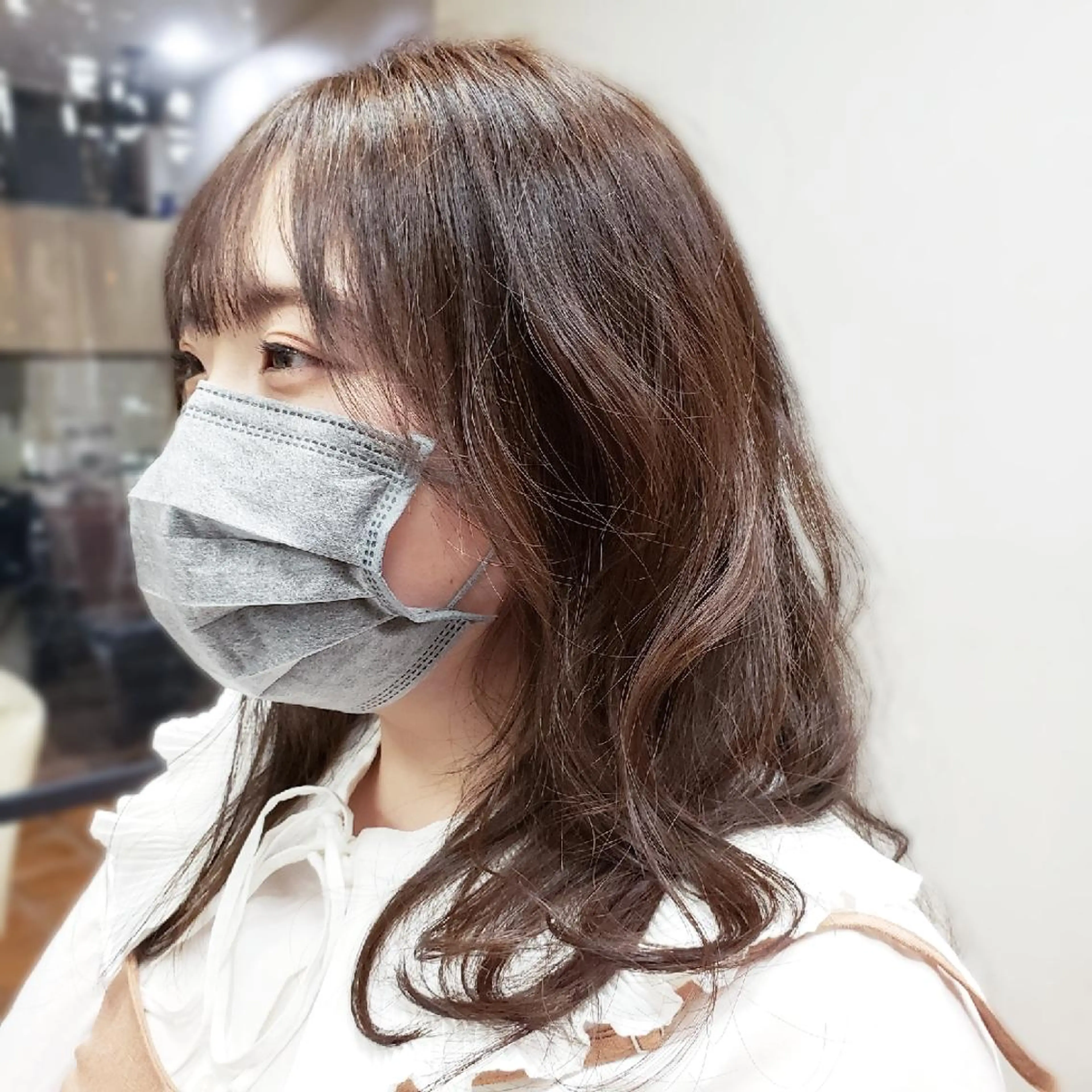 ロング カラー 💜𝑳𝑼𝑵𝑨 🌻母良田愛美🌻のヘアスタイル