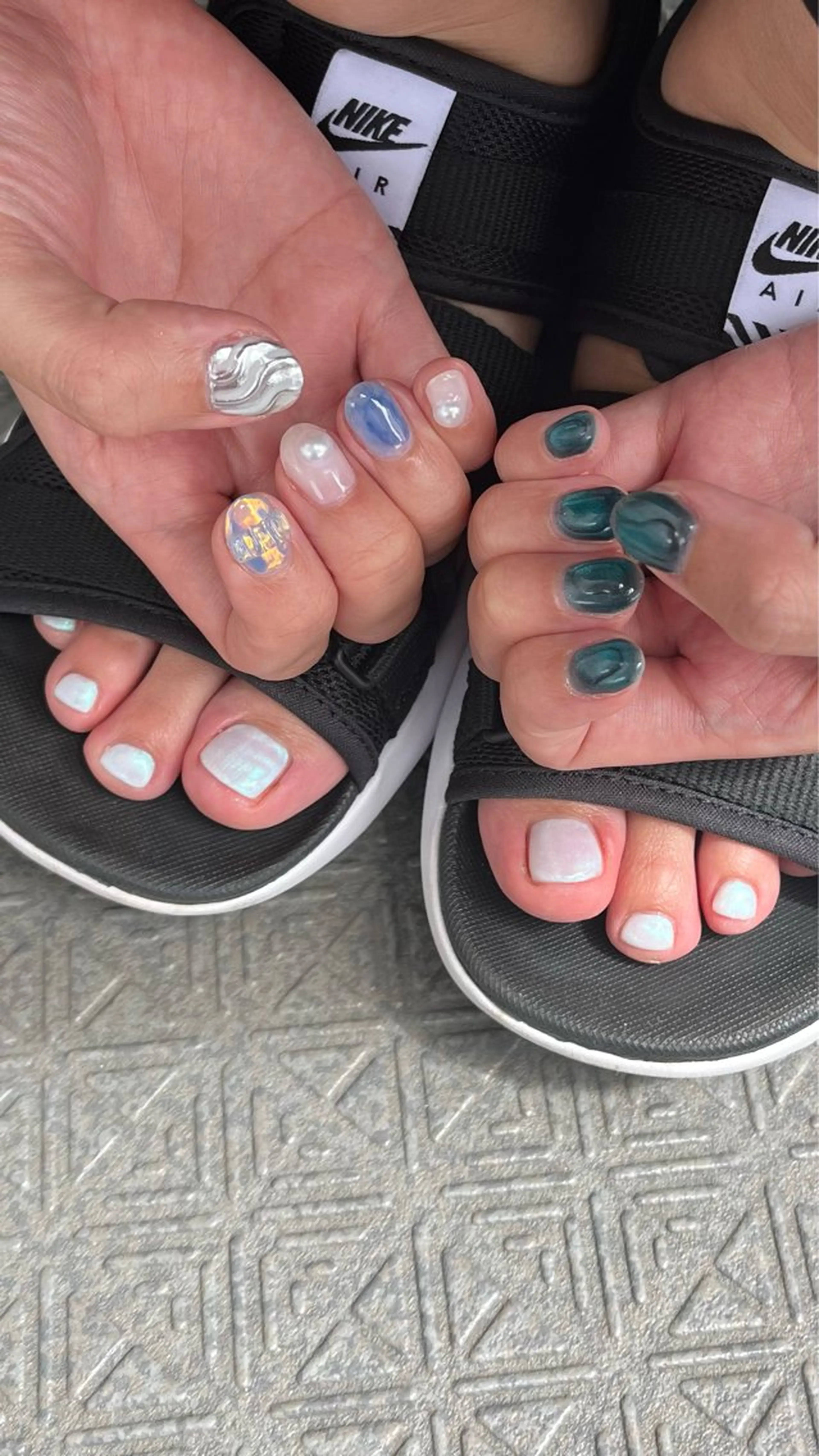 ネイル ハンドネイル フットネイル Nailsalon Fave/Rinaのネイルデザイン