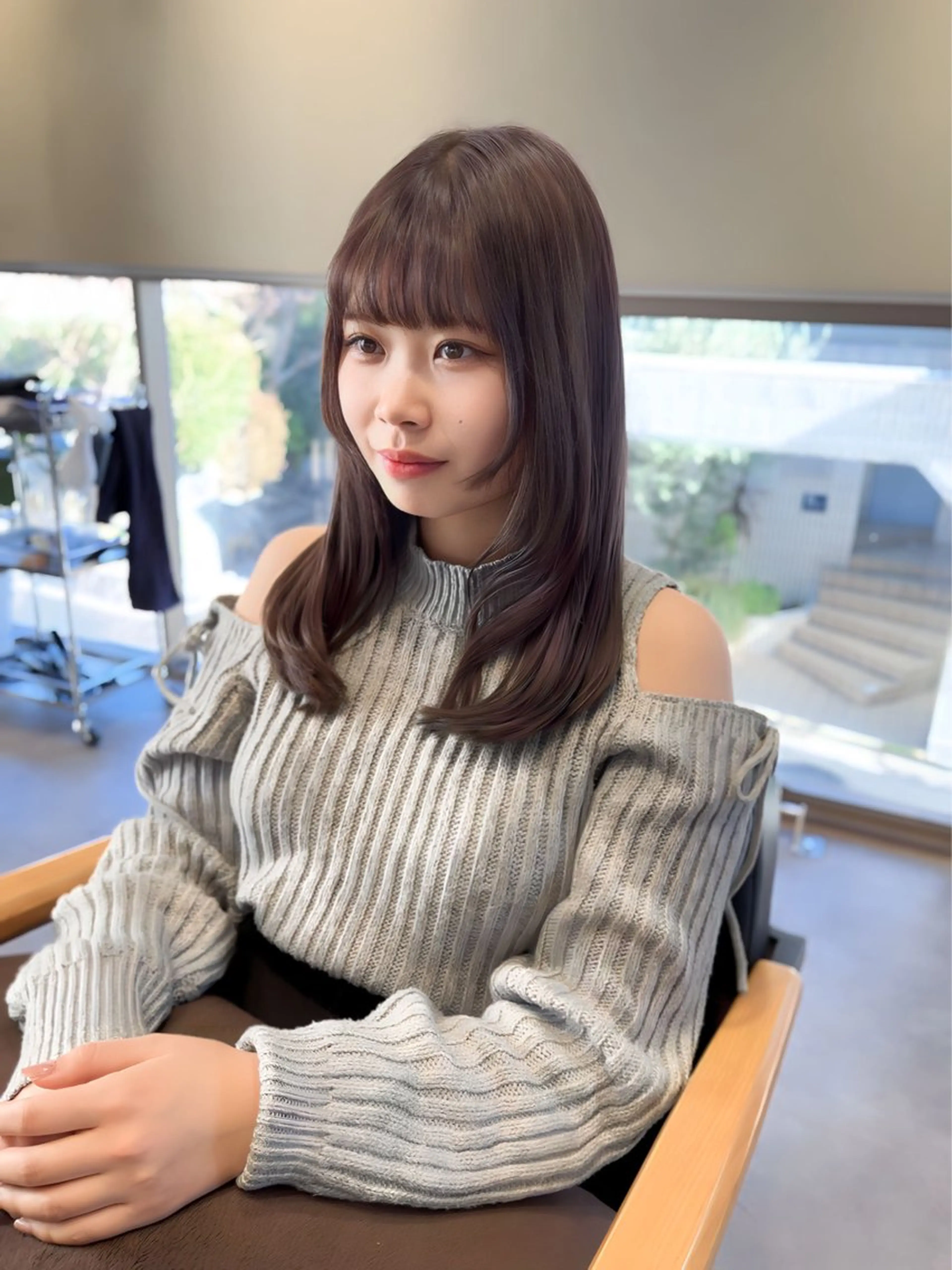 ロング カラー カット ヘアカラー トリートメント ヘッドスパ 佐藤優太朗 似合わせ/髪質改善のヘアスタイル