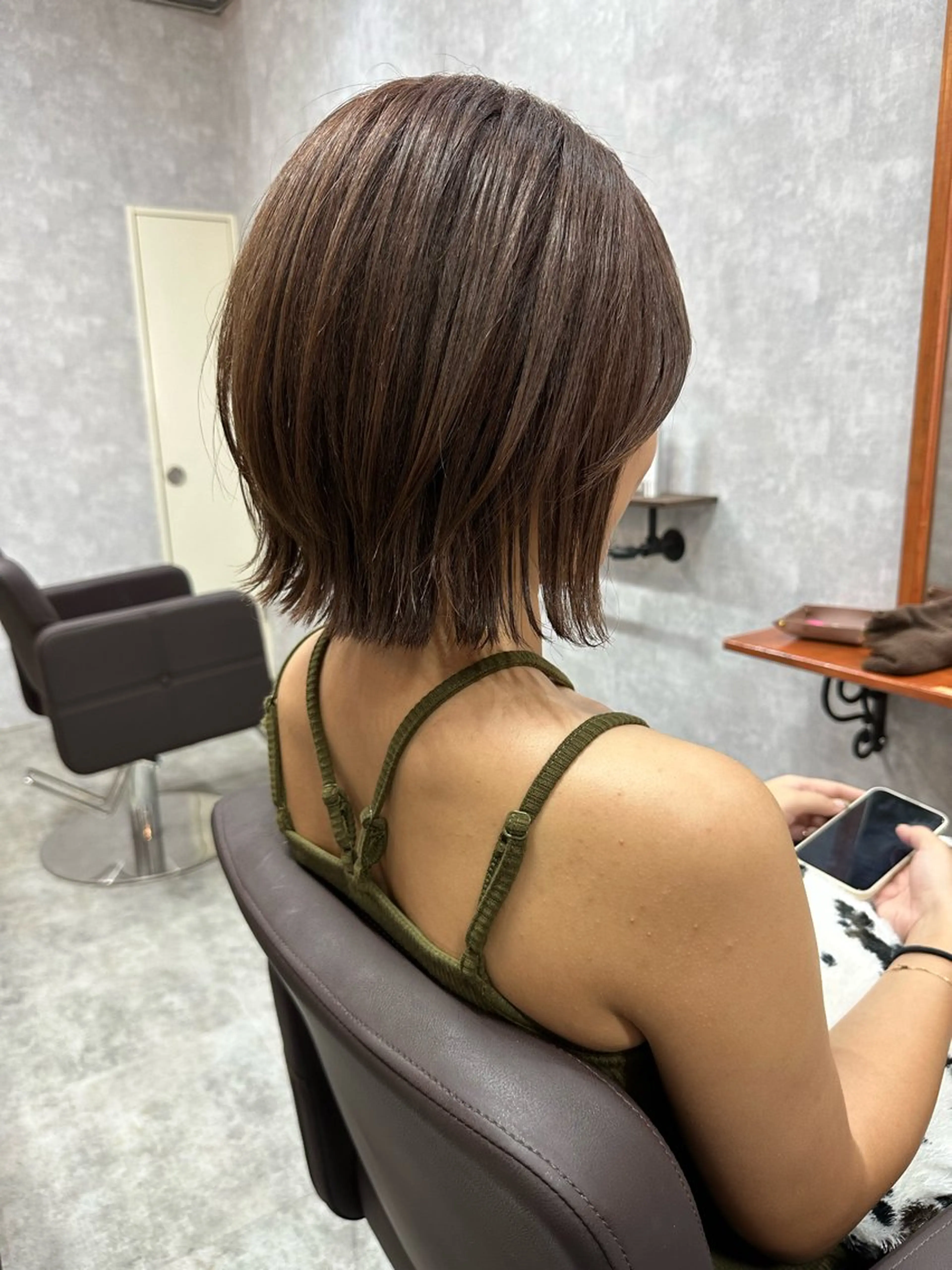 ショート 切りっぱなしボブ ショートボブ ハンサムショート 丸みショート ボブ C’LD hair  produce /シールドヘア所属・モテ髪/ボブ/ショー ト/アダチフウトのヘアスタイル