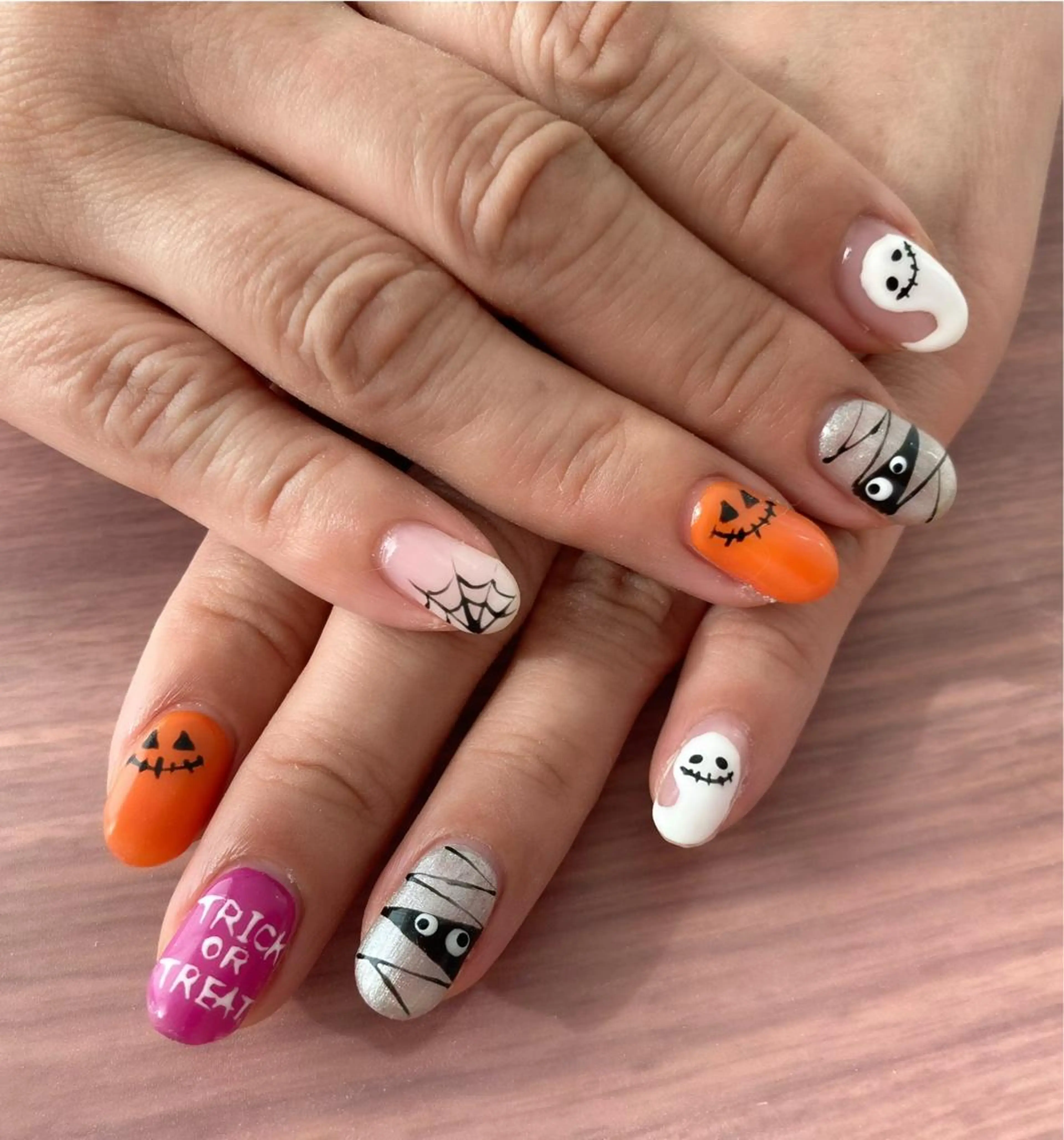 ネイル ハロウィン その他(ネイル) エース ネイルのネイルデザイン