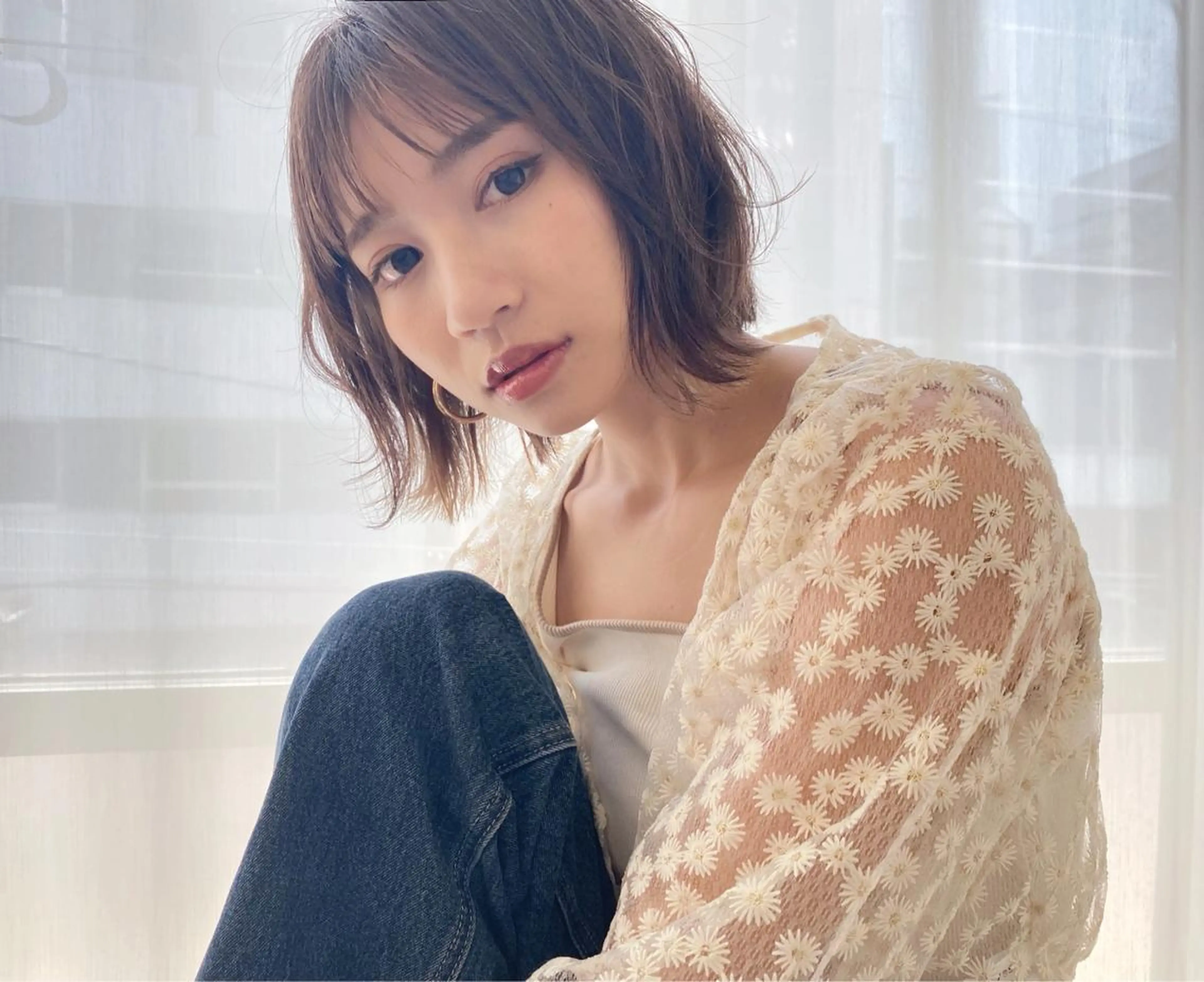 ショート カラー アディクシーカラー ブリーチ 透明感カラー エドルカラー ハイライトカラー カット ヘアカラー トリートメント reverie【レヴリー】所属・夜中23時まで予約◎ reverieあきらのヘアスタイル