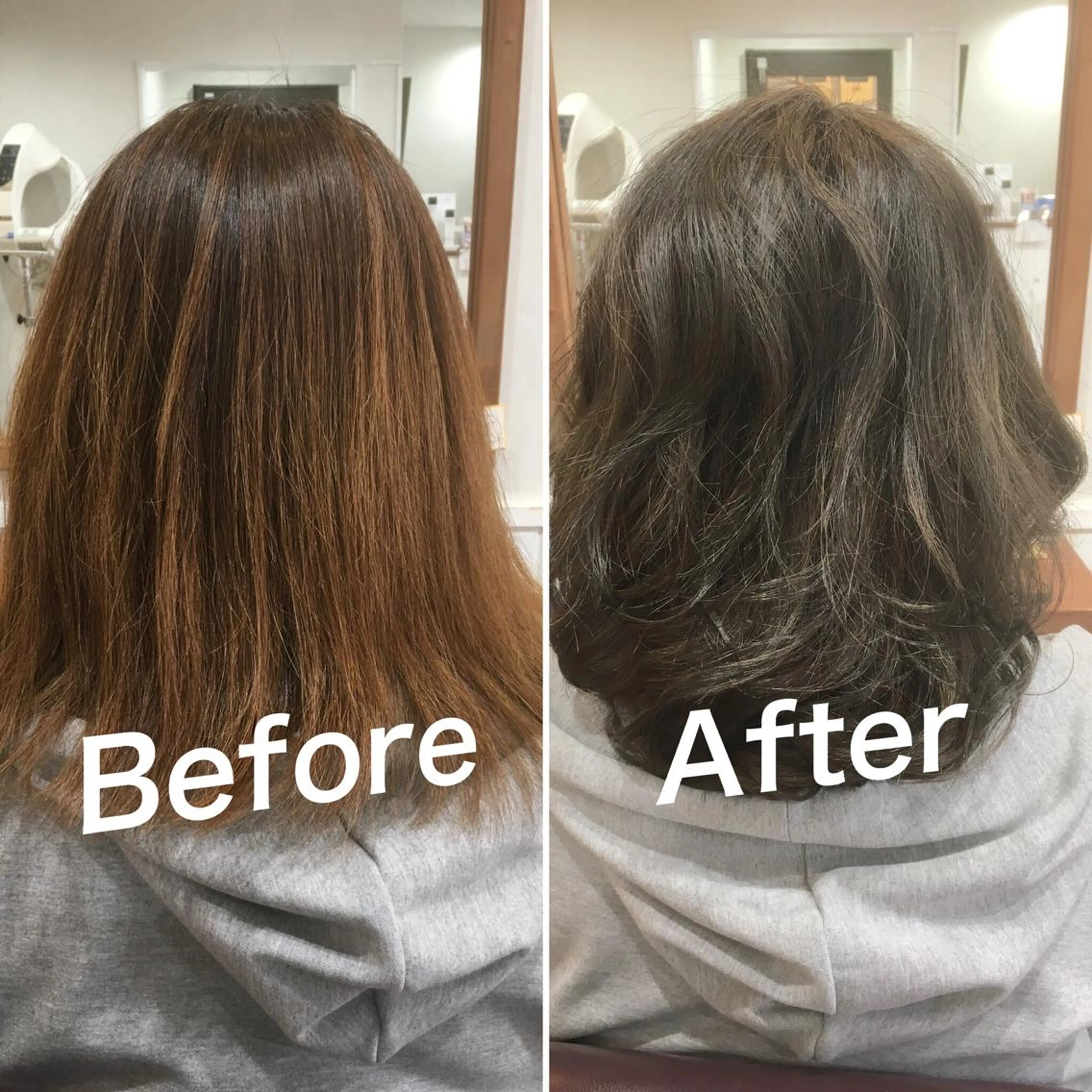 カラー アディクシーカラー オレンジ カット トリートメント 佐瀬竜矢PRIMAL /portのヘアスタイル