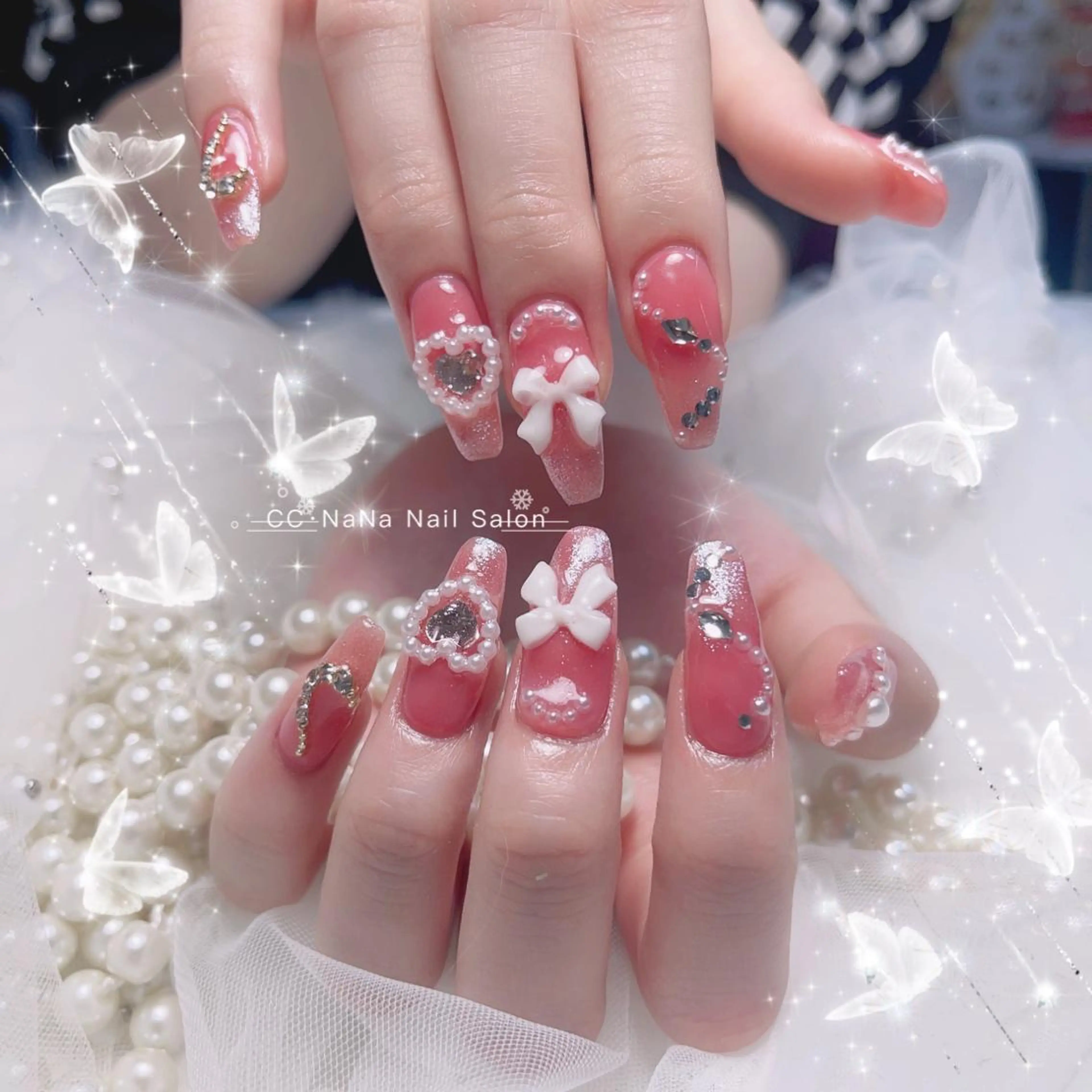 ネイル 💎CC・NaNa 韓国風ネイル🌙のネイルデザイン