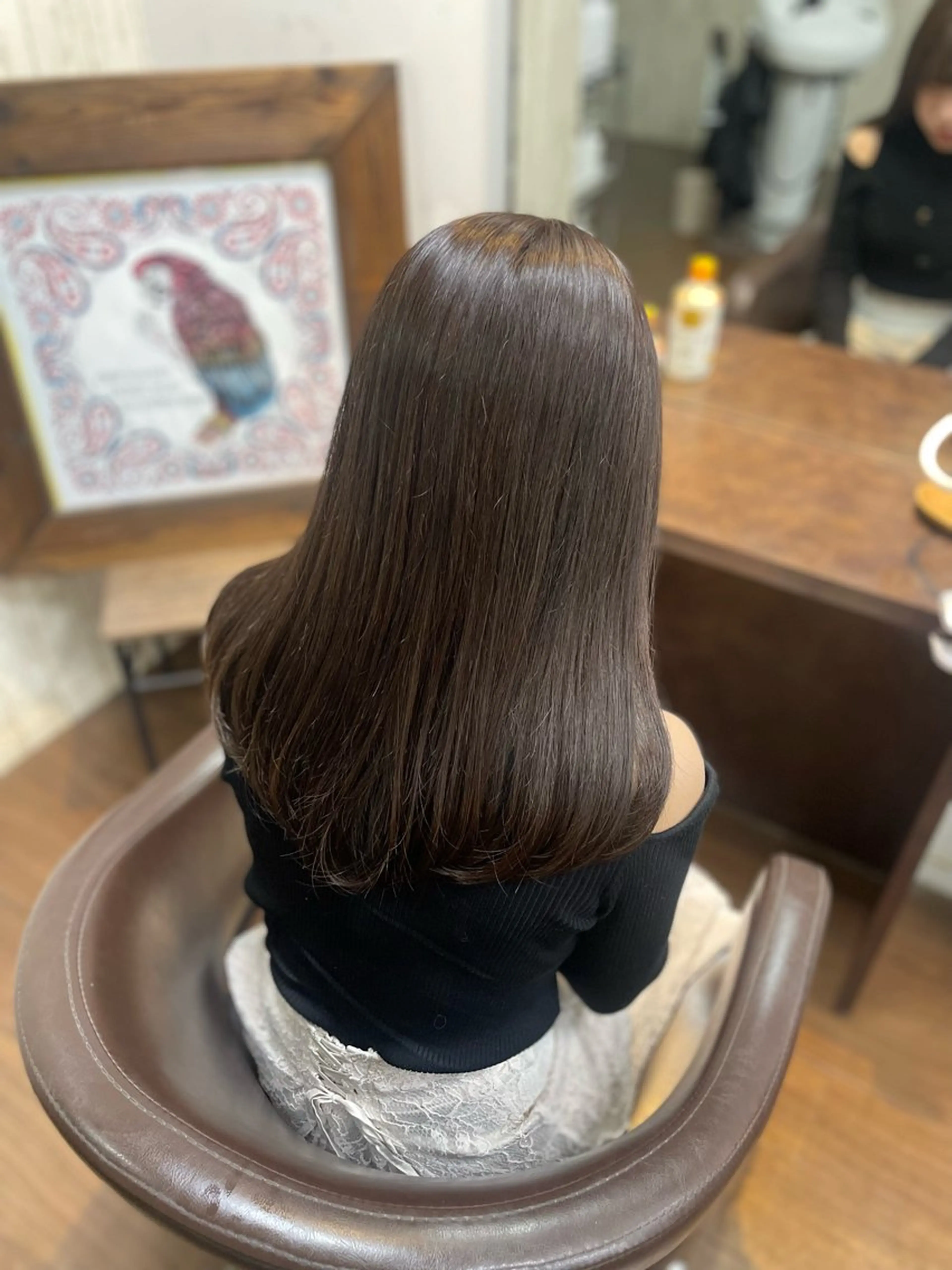 カラー ヘアカラー トリートメント 萩原 加帆のヘアスタイル
