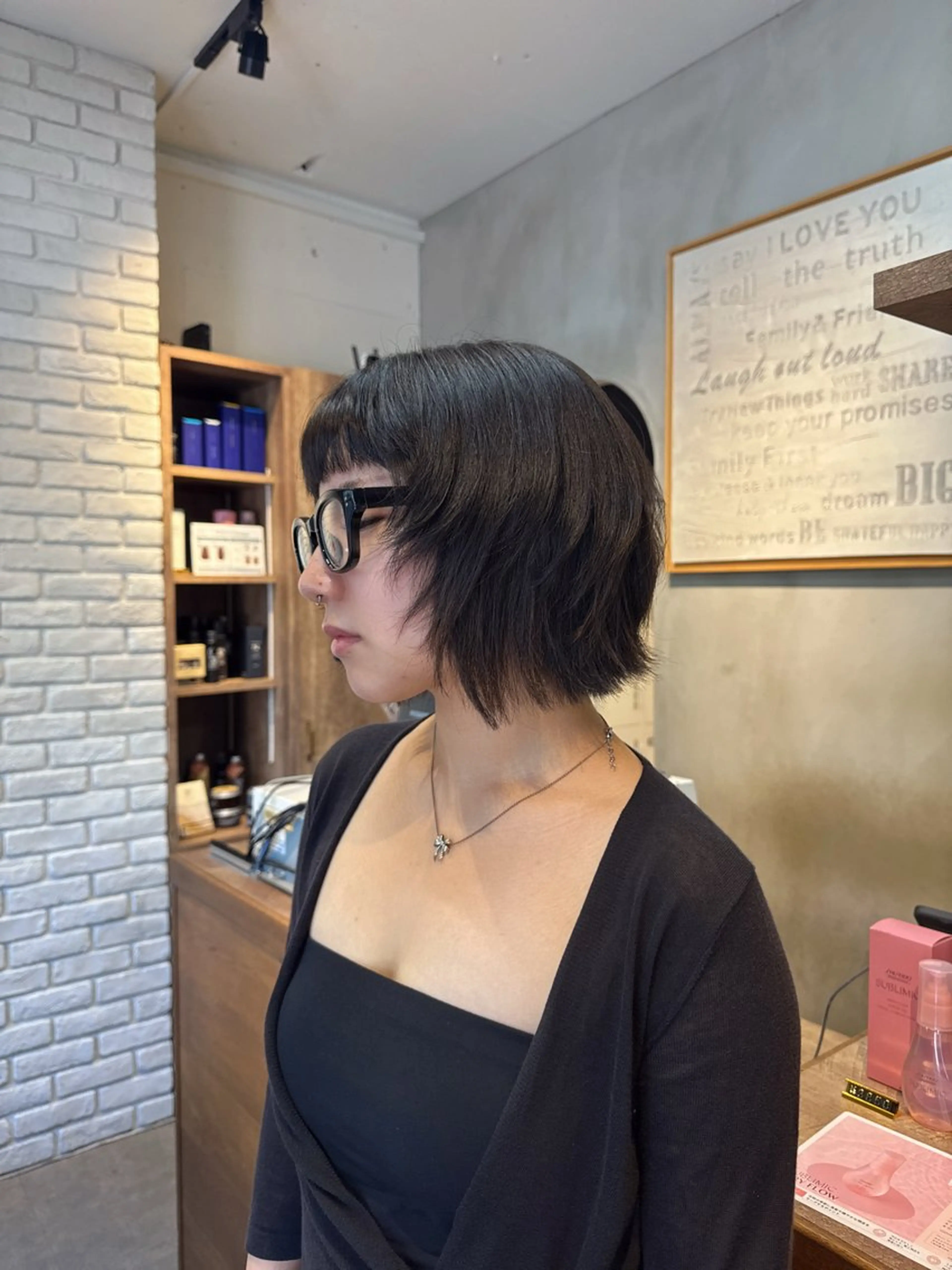 ショート カット トリートメント 暖色カラー🤎Red Neo　meiのヘアスタイル