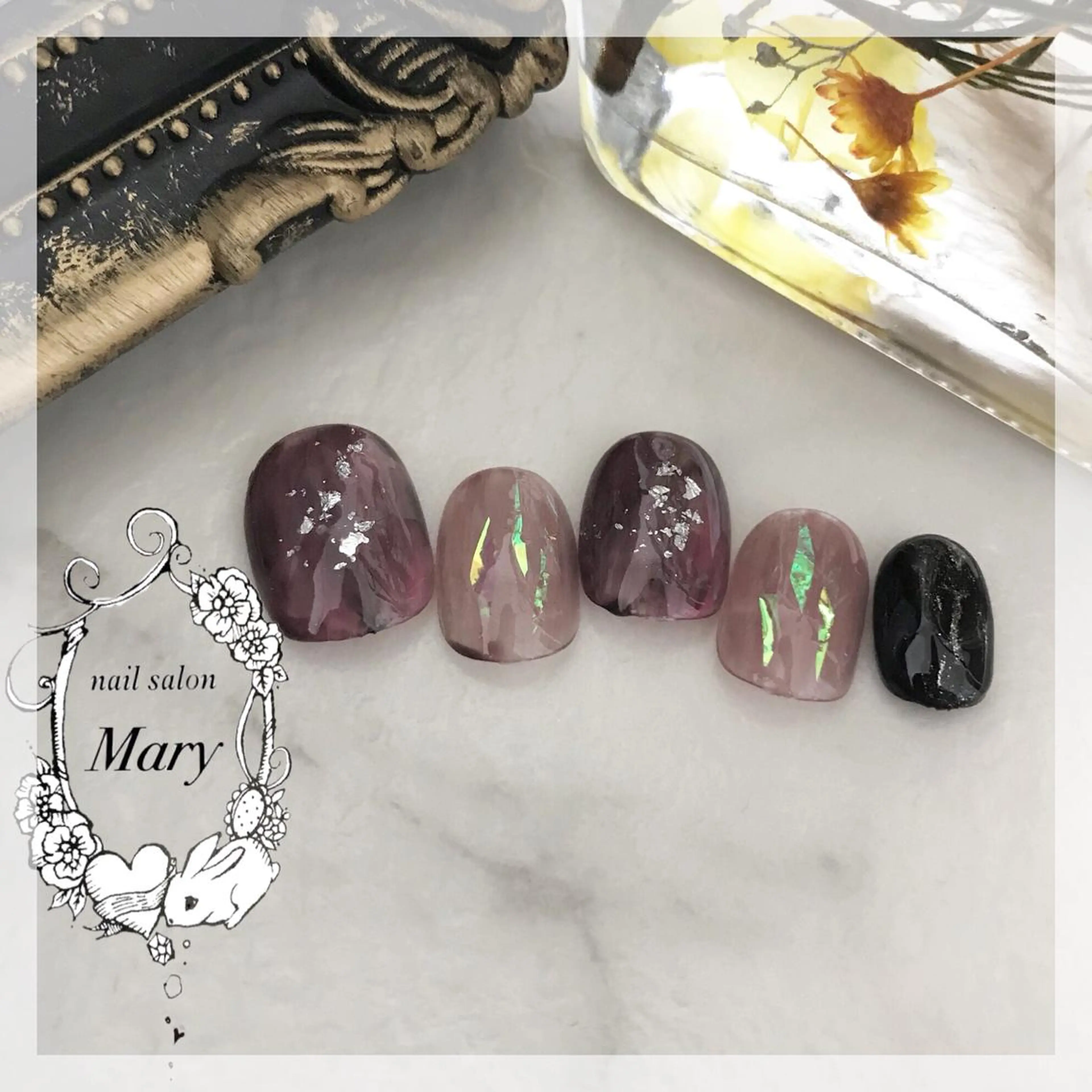 ネイル ニュアンスネイル WITH  NAIL ネイリストのネイルデザイン