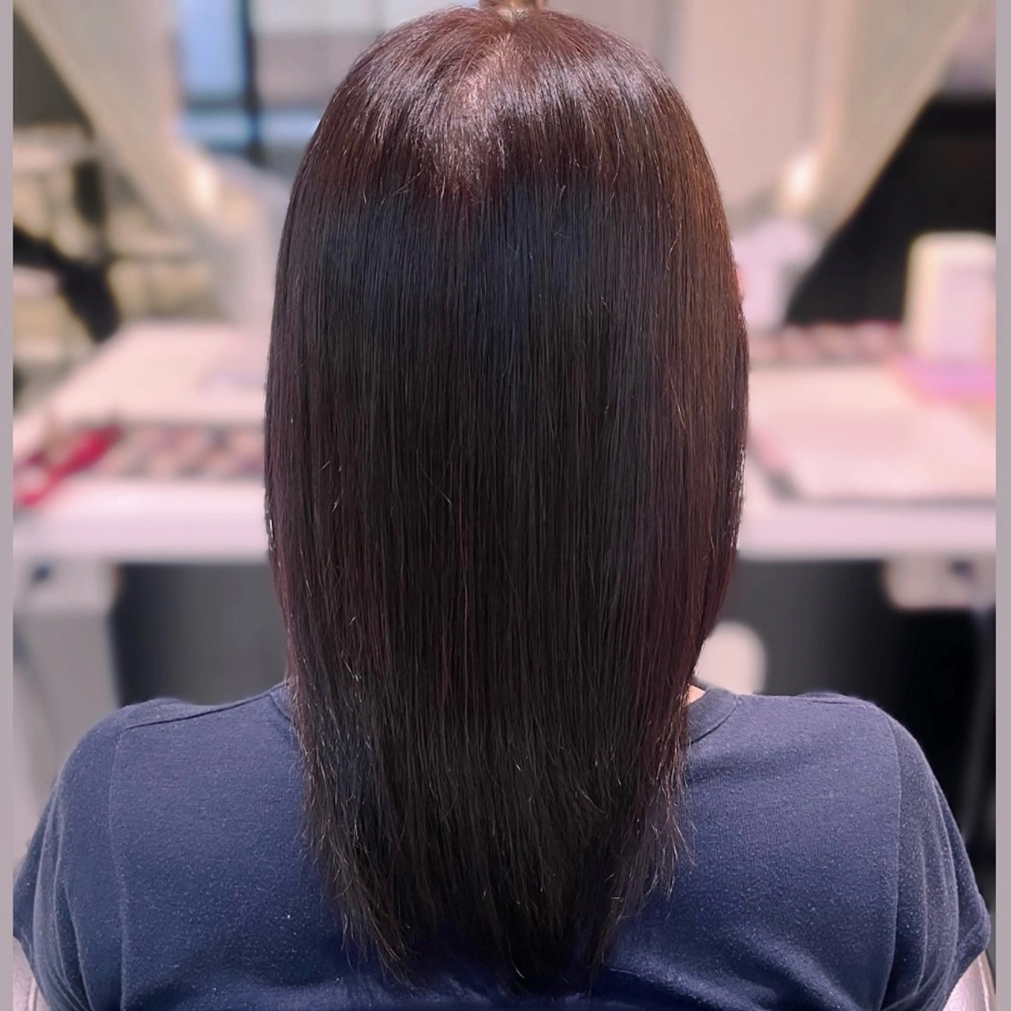 カラー ヘアカラー トリートメント ヘッドスパ 松井凜花𐙚𓍯 ヘアアレンジ/ツヤ髪のヘアスタイル