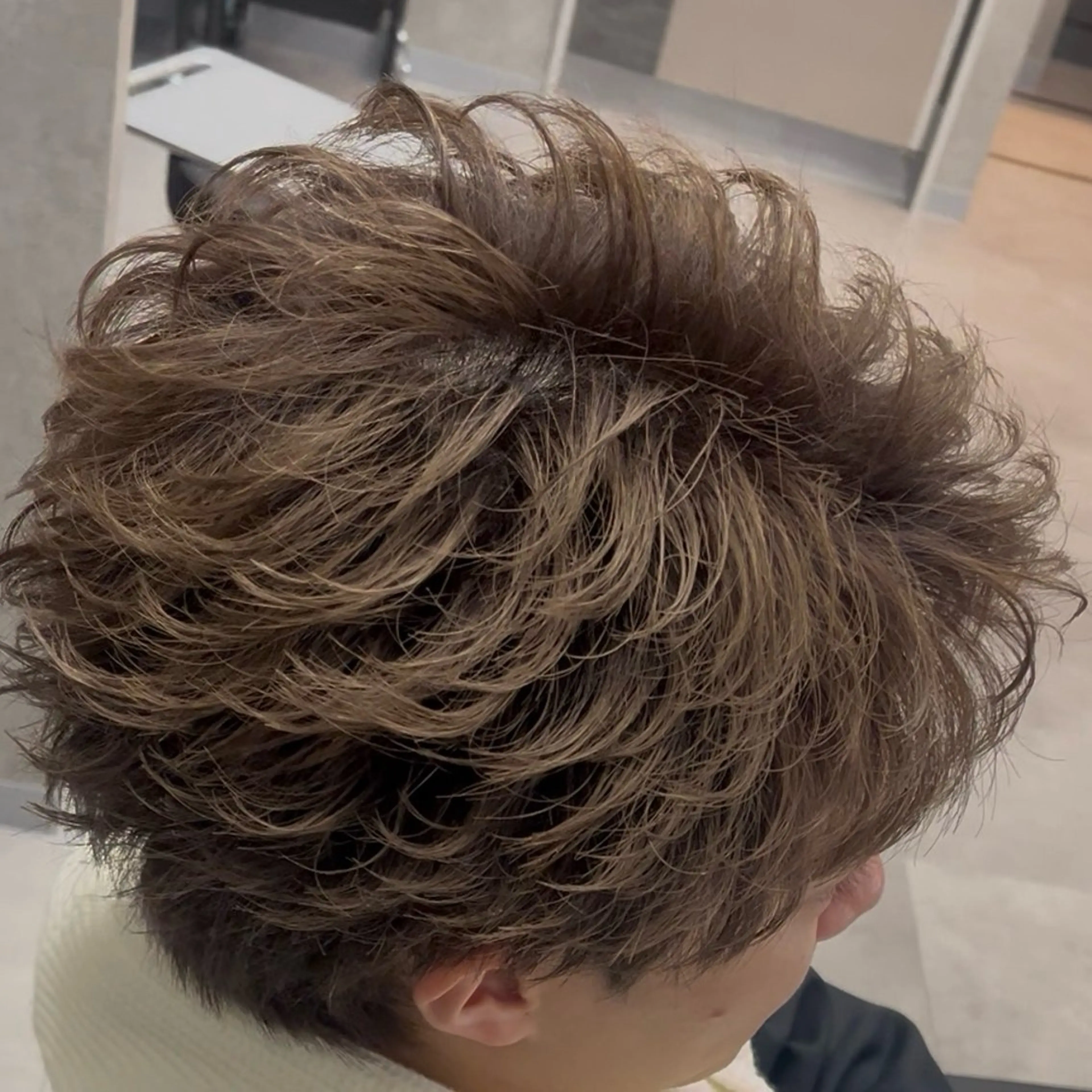 ショート カラー ヘアアレンジ メンズ ショートヘア カット ヘアカラー 札幌メンズ特化/ RIKUのヘアスタイル