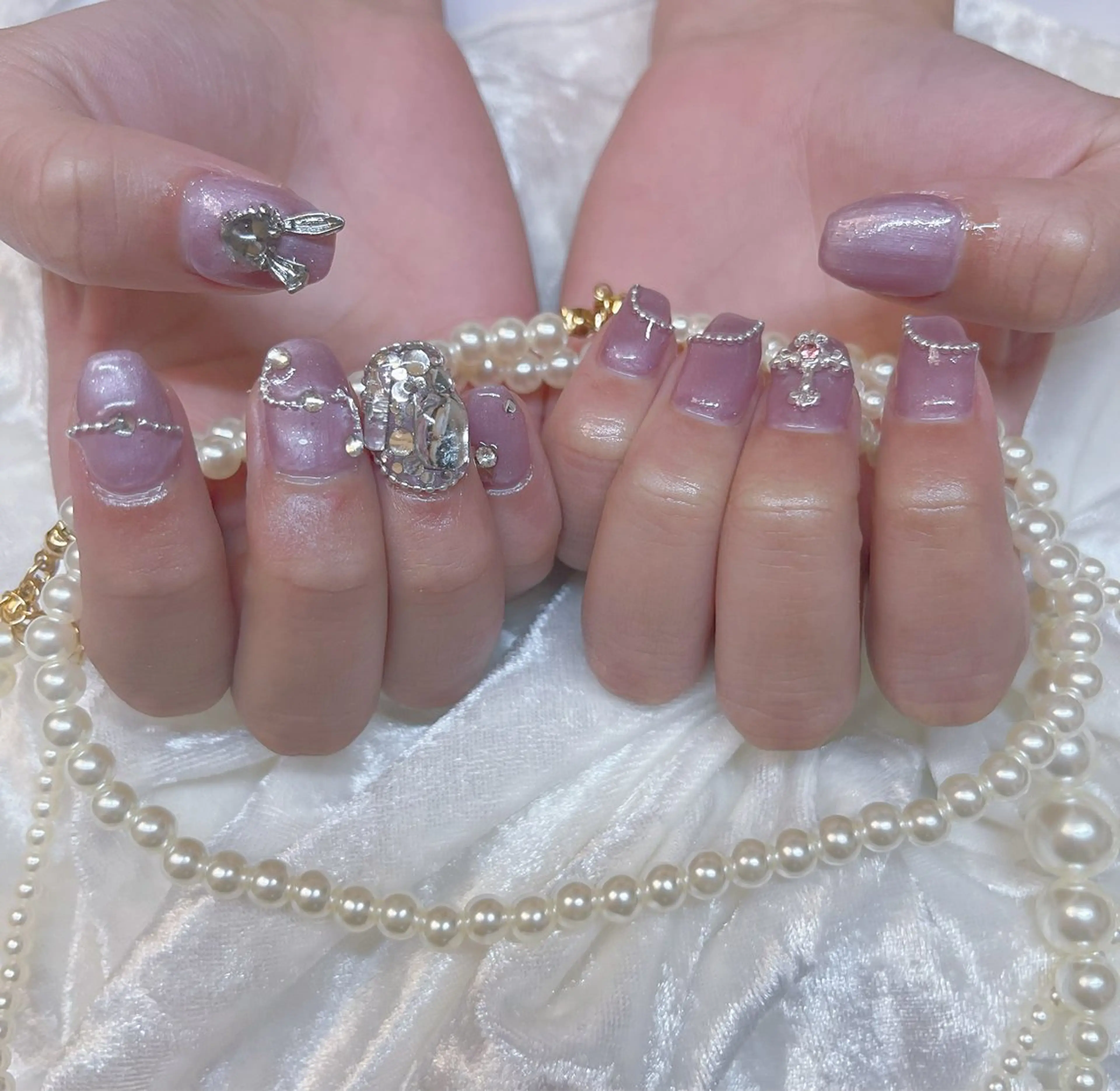 ネイル マグネットネイル ハンドネイル kairi Toyvenailのネイルデザイン