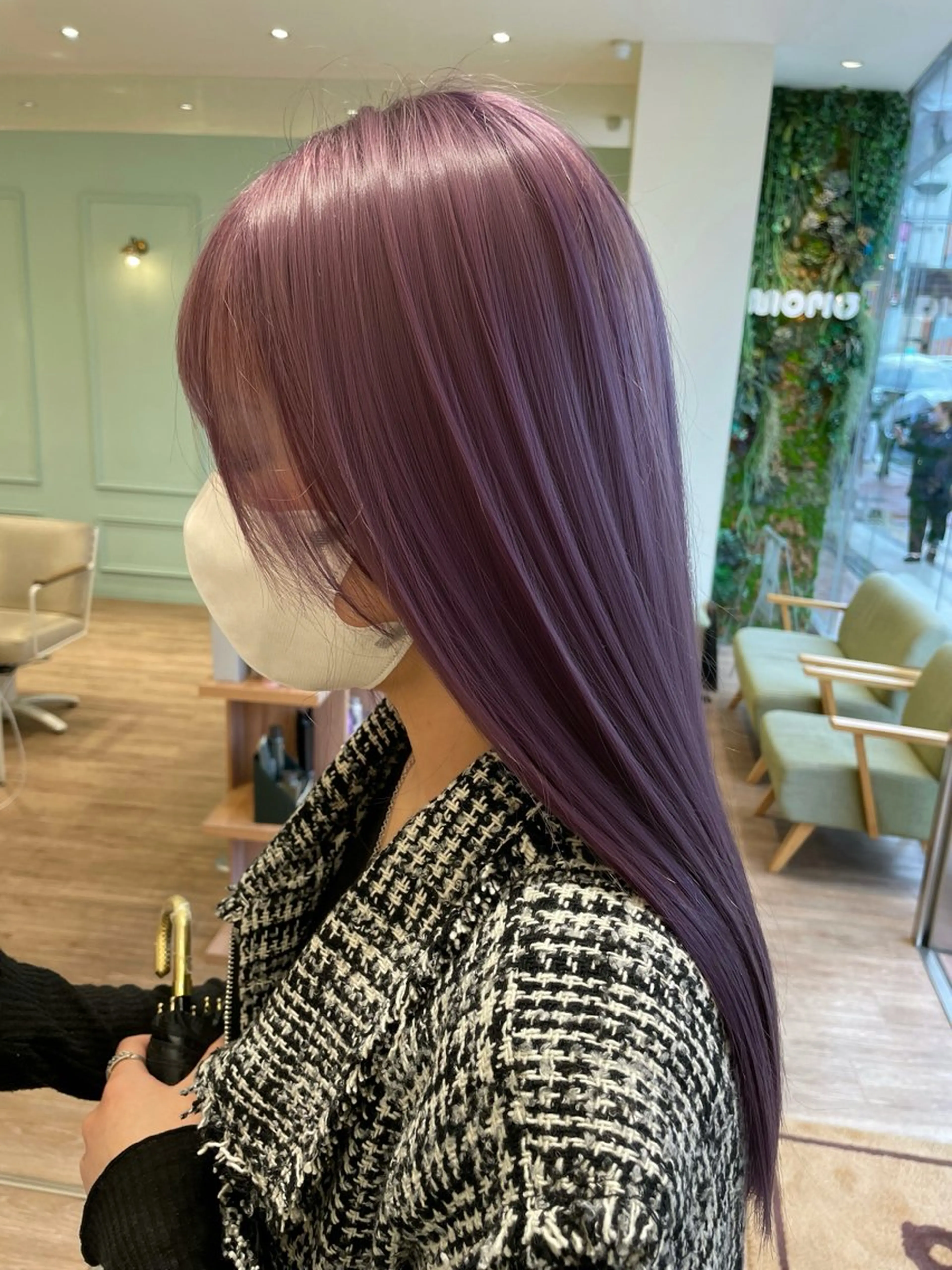 ロング カラー ヘアカラー 大宮メンズカット かほのヘアスタイル
