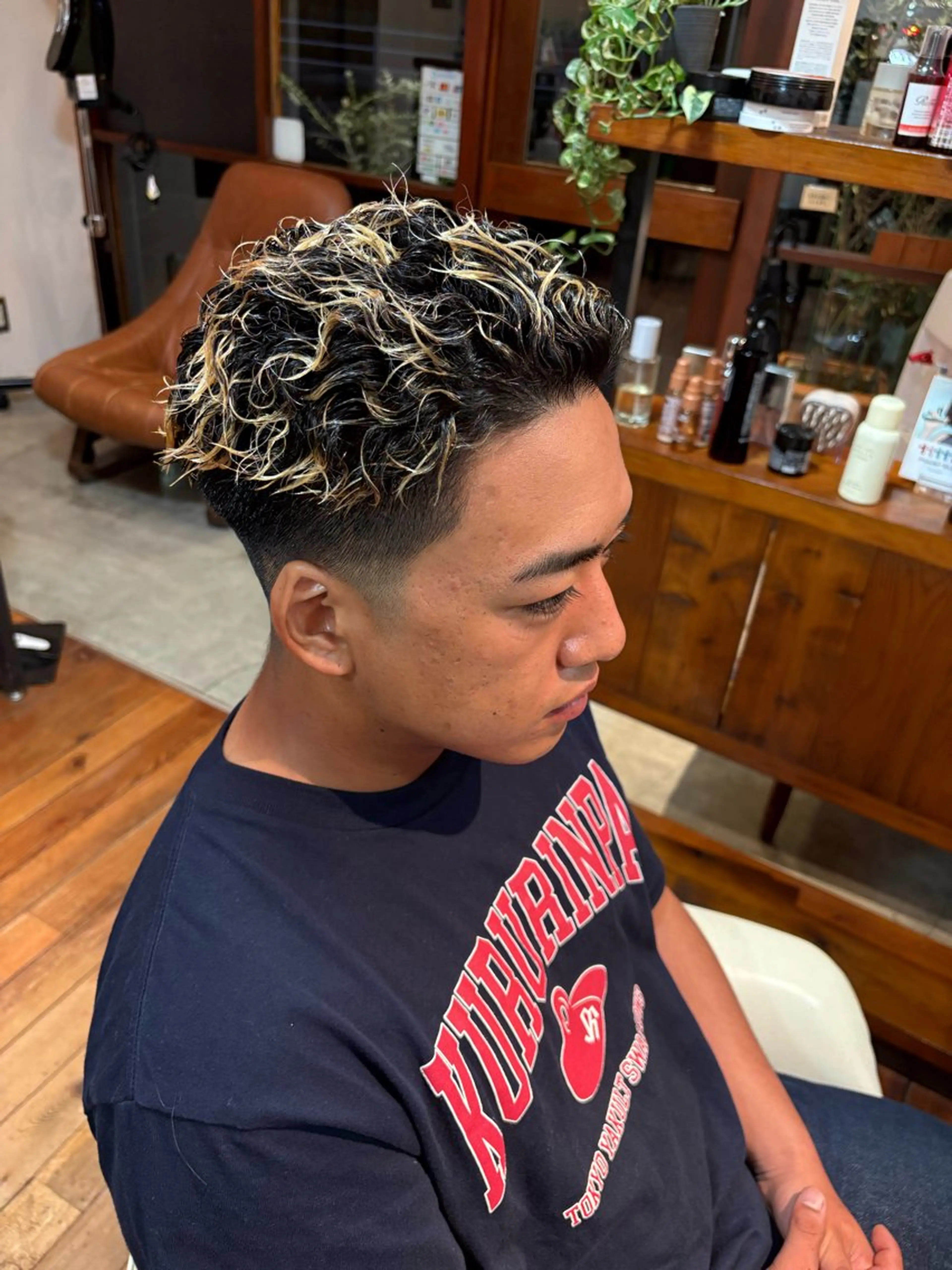 ショート パーマ TRUNK所属・小野瀬 文哉のヘアスタイル