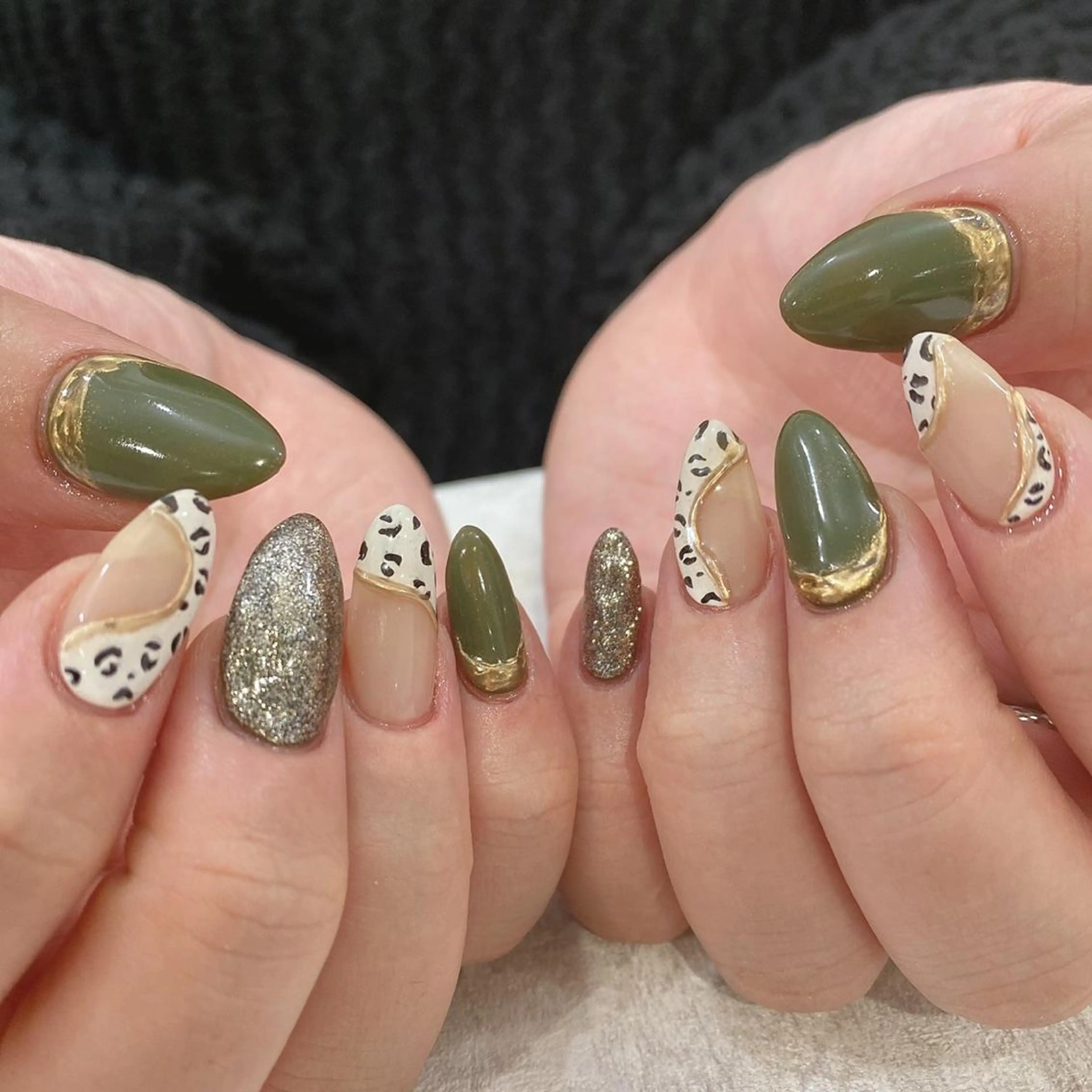 ミディアム ネイル cho nailのネイルデザイン