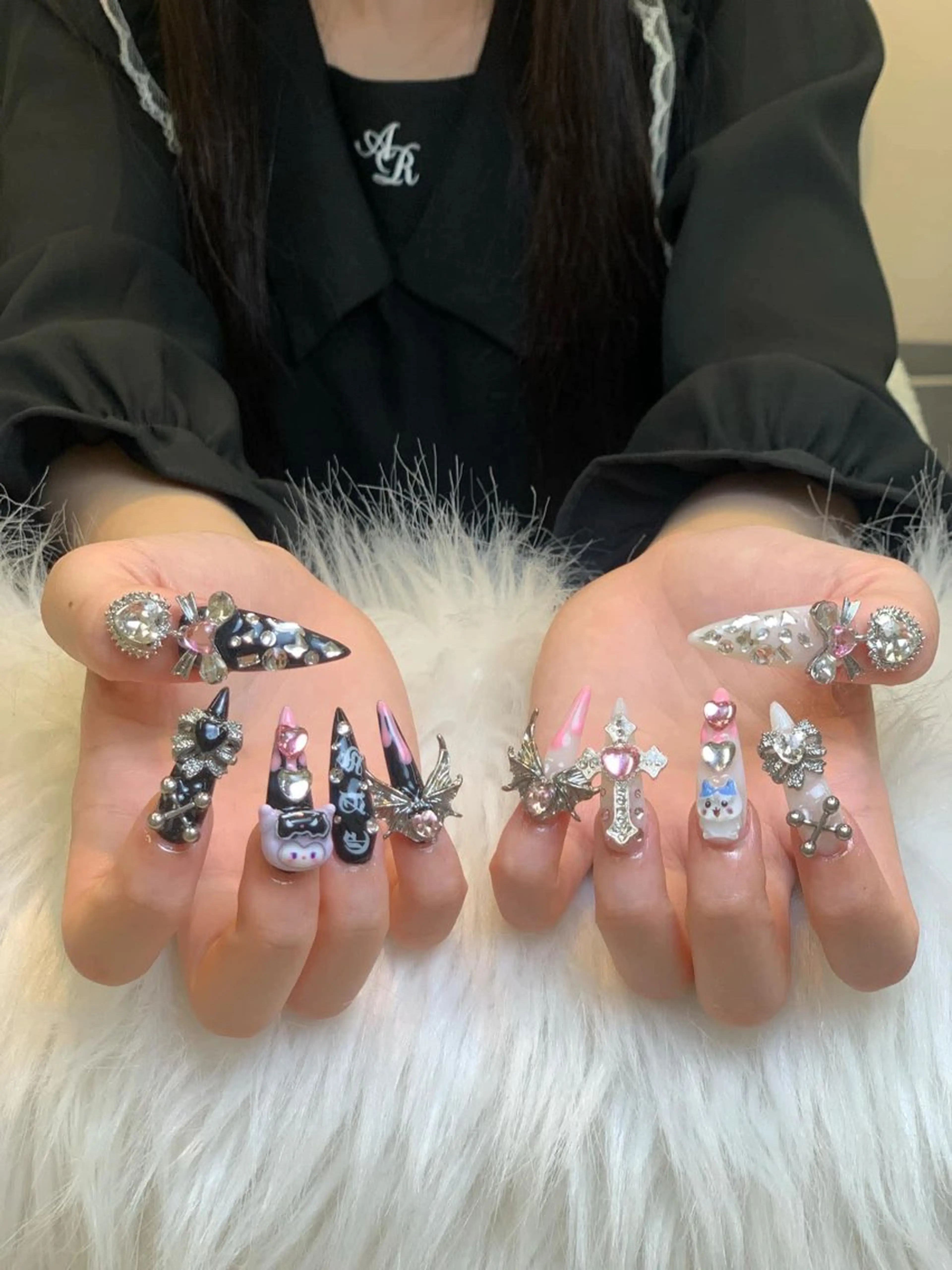 ネイル アートネイル フレンチネイル ジェルネイル ニュアンスネイル オフィスネイル ハンドネイル Nie Nail Salon所属・Nie Nail Shinokuboのネイルデザイン