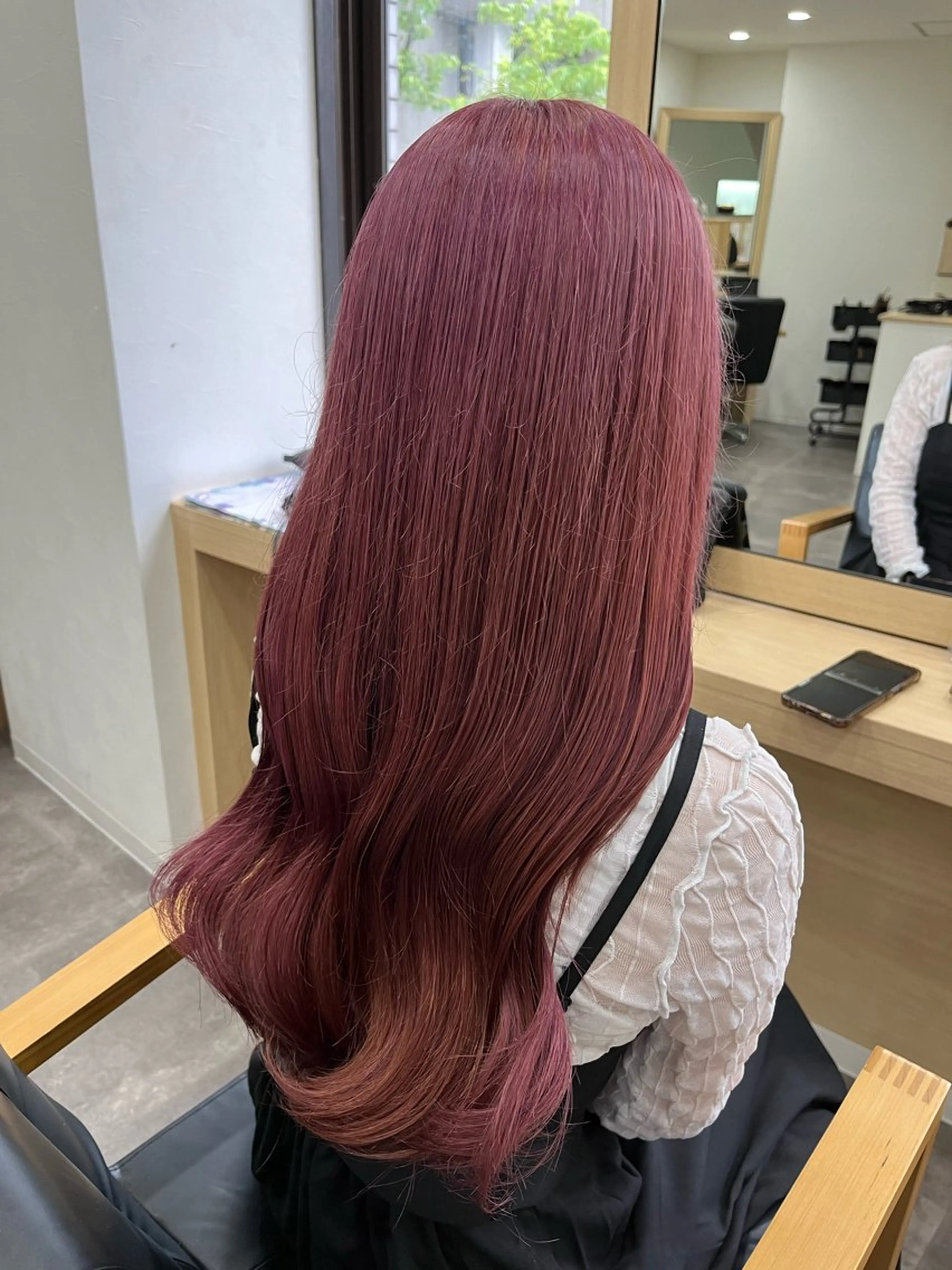 ロング カラー カット ヘアカラー kakko所属・(kakko) ayumiのヘアスタイル
