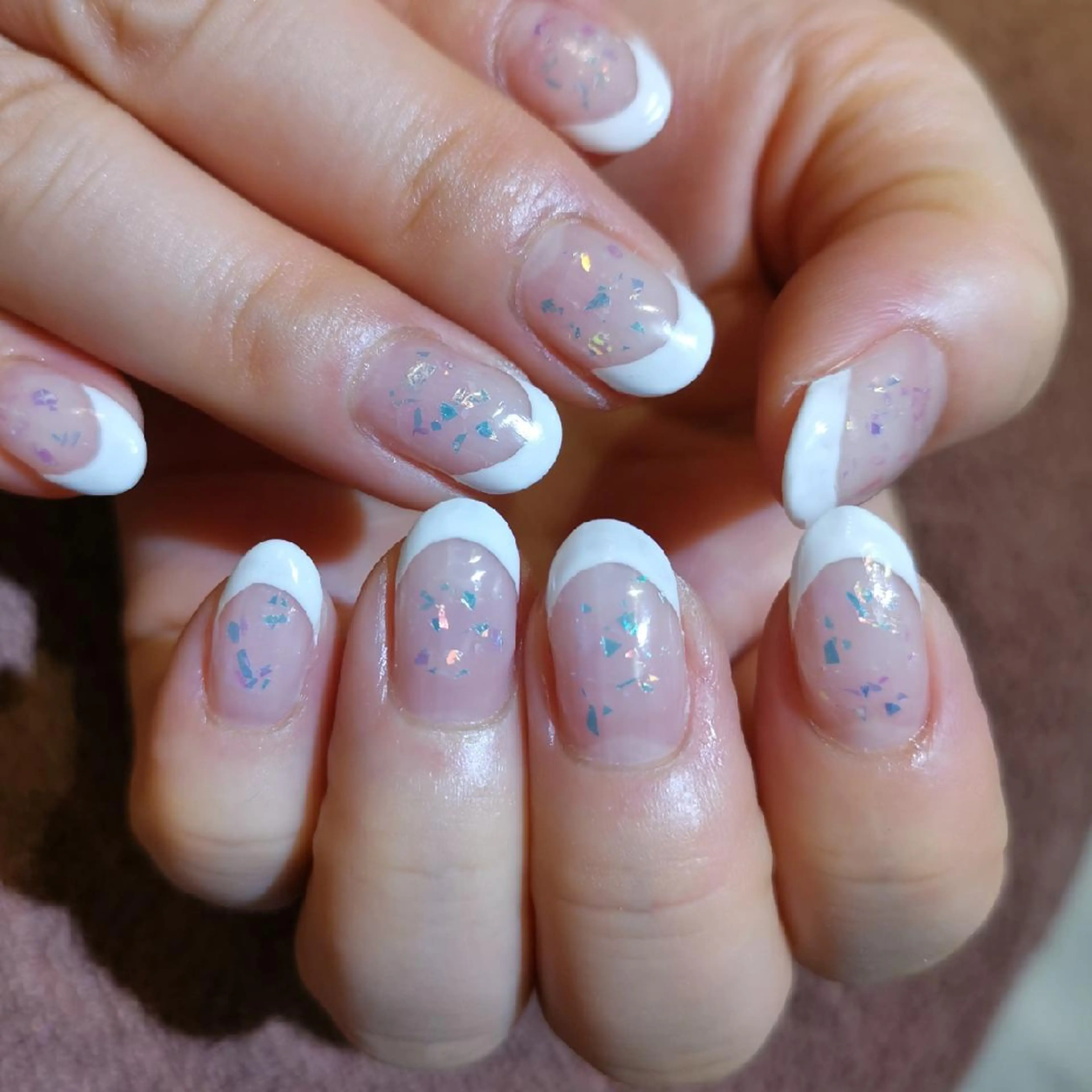 ネイル フレンチネイル ハンドネイル reve あやののネイルデザイン