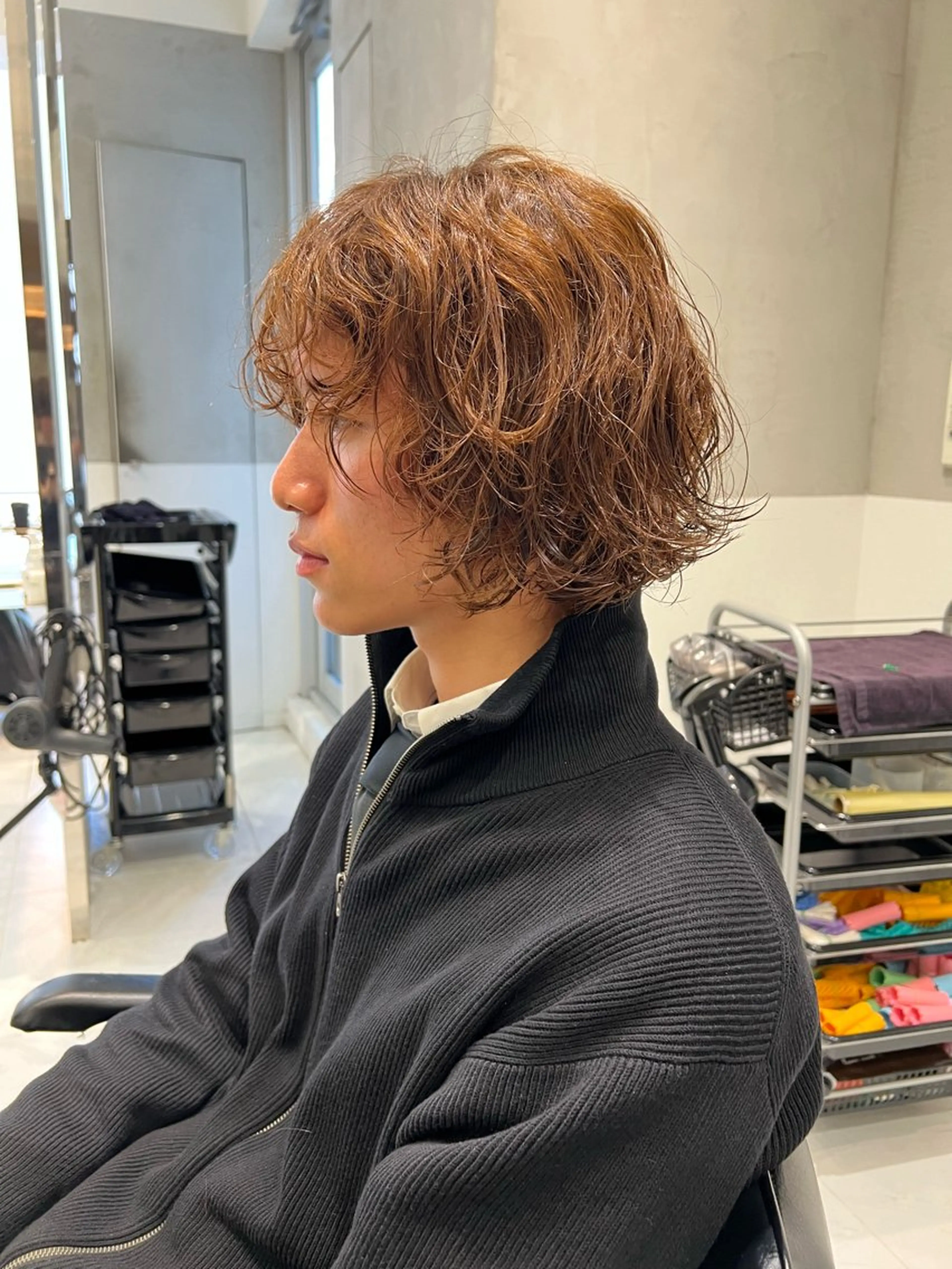 【2ヶ月以内】ネクストカット・パーマ+mbSh&トリートメント¥13960 ⇒の写真