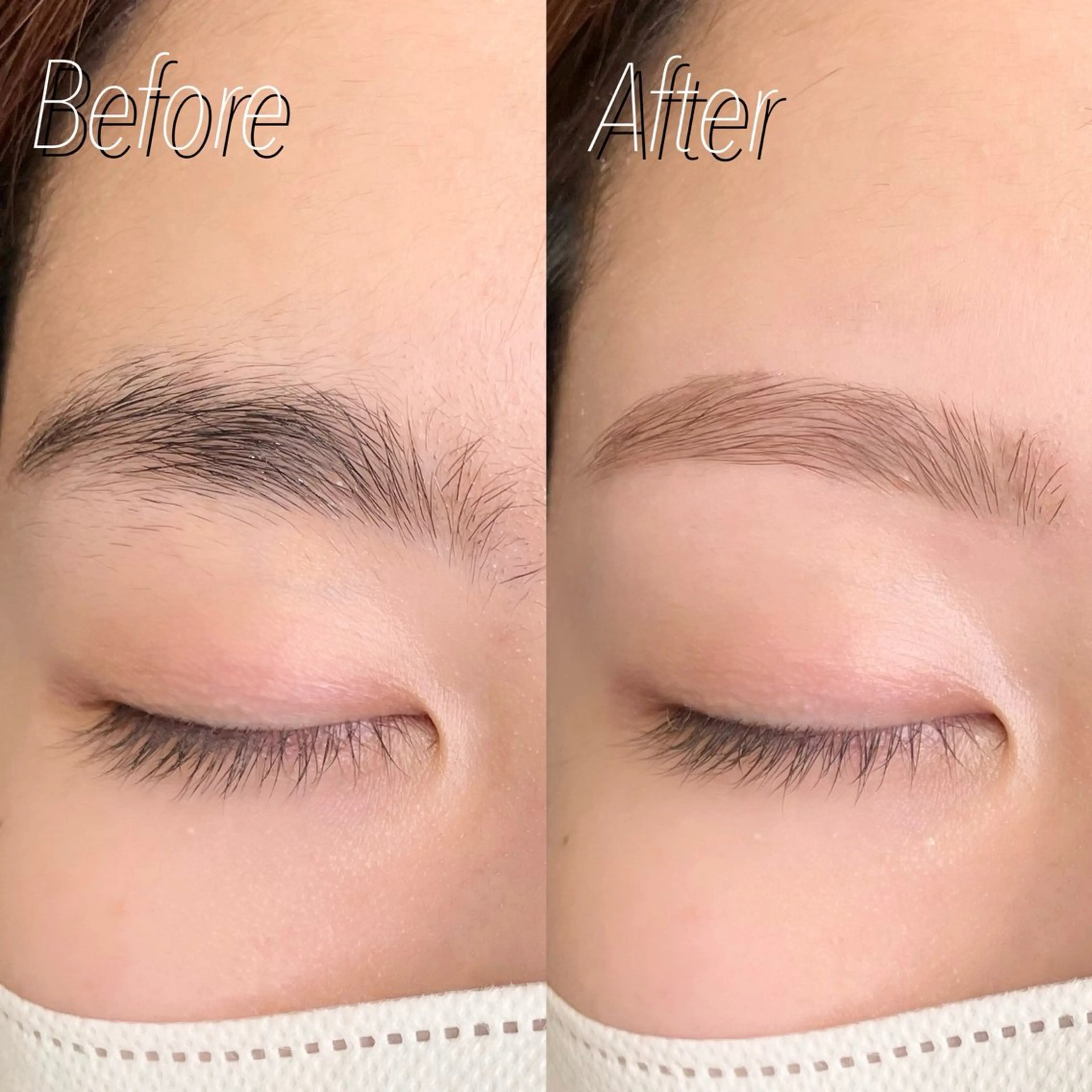 アイブロウ ワックス脱毛 GO TODAY SHAiRE SALON所属・syuri ☽の眉毛・アイブロウイメージ