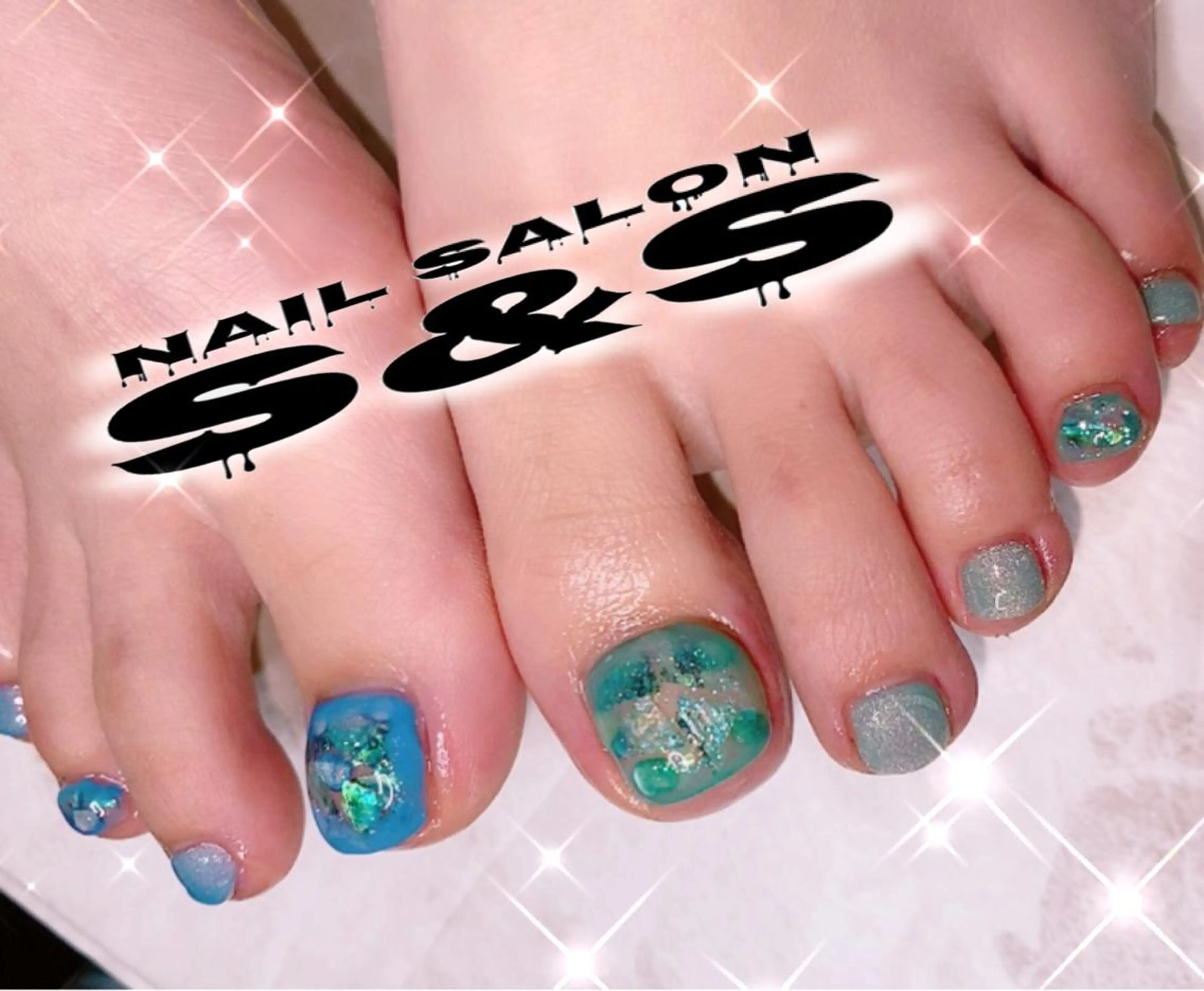 ネイル 長さ出し メンズネイル 持ち込み スカルプネイル S&S 村田小百合のネイルデザイン