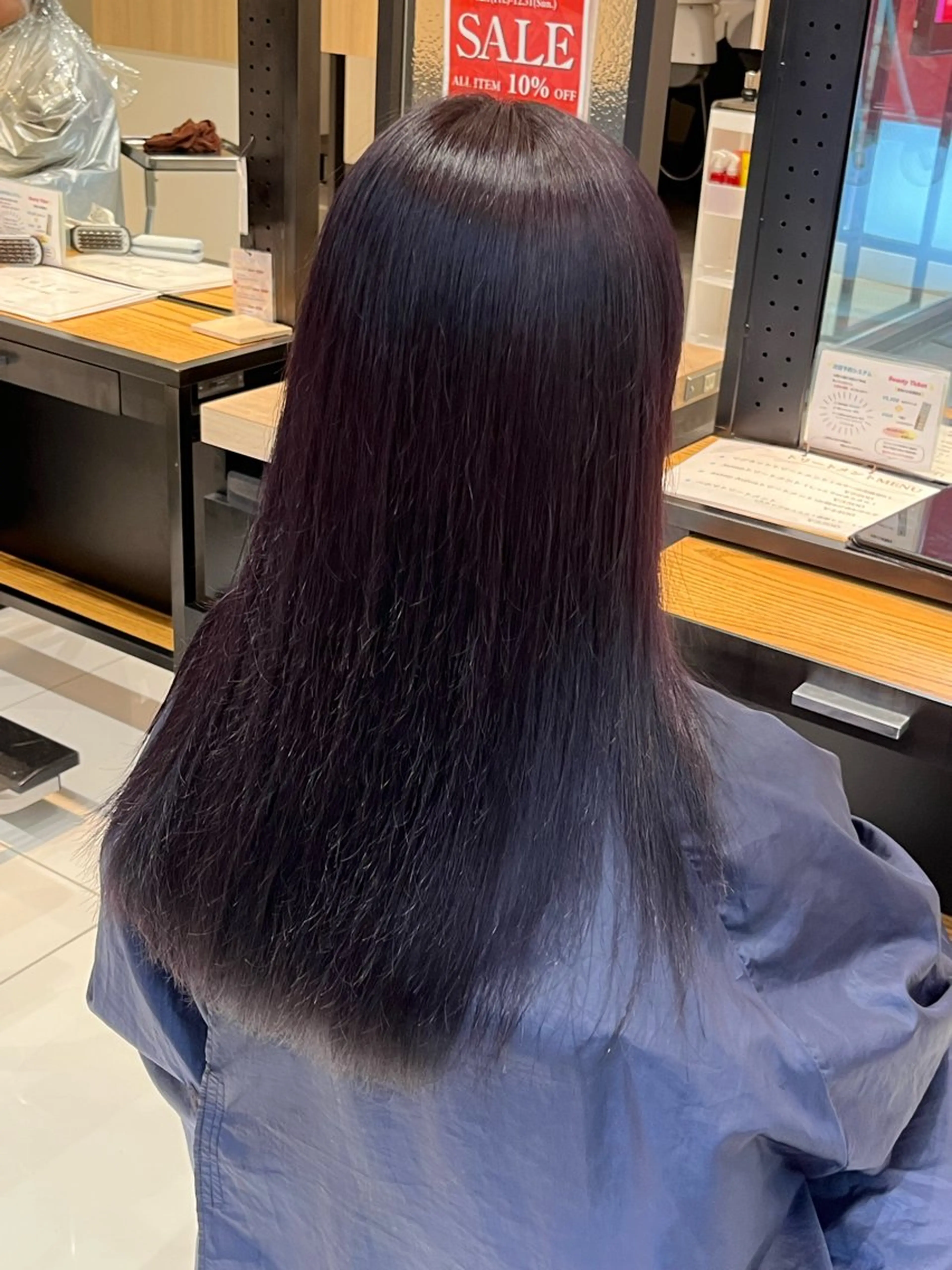 ロング カット ヘアカラー トリートメント 🔆艶髪トレンドヘア YUZU🪸のヘアスタイル