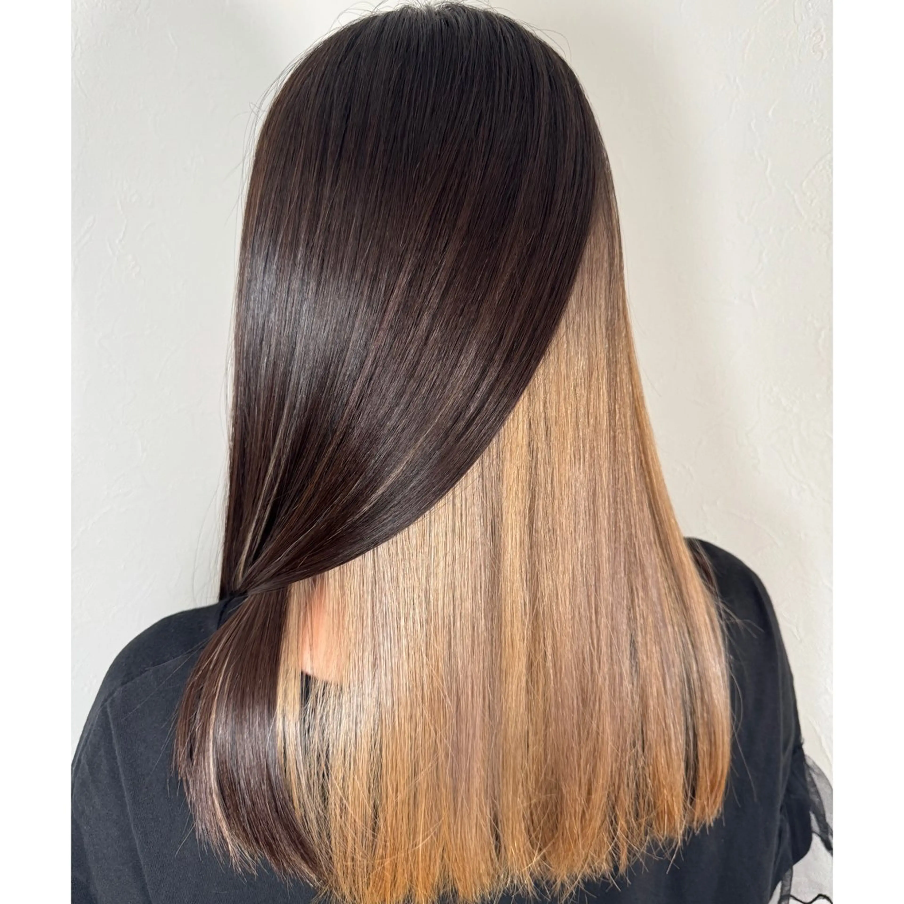 インナーケアブリーチ＋カラー＋TOKIOLIMITEDトリートメントの写真