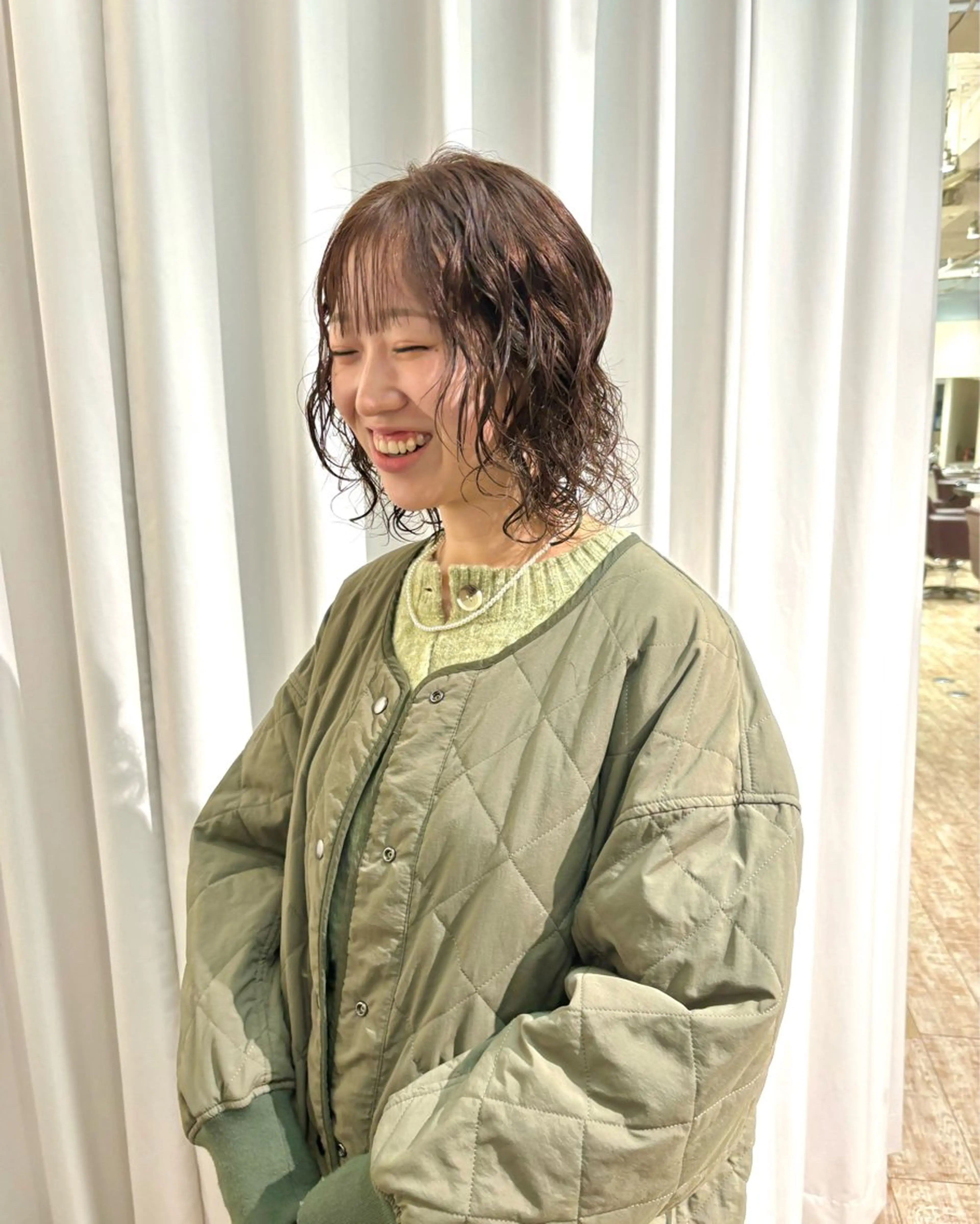 ミディアム behive  駅前店所属・菊地 桃花のヘアスタイル