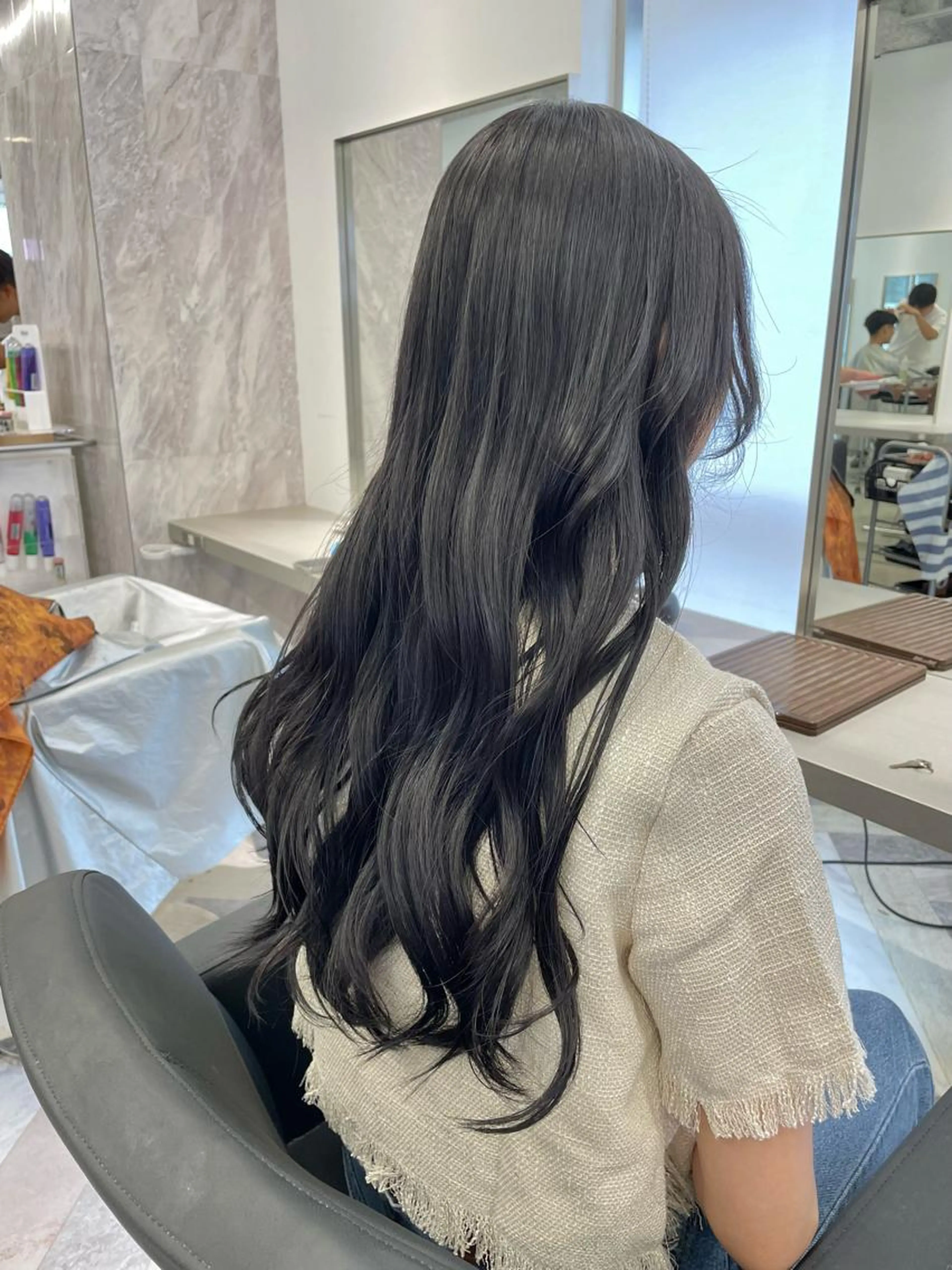 👼🏻ヘアドネーションしたい方限定👼🏻【カット31cm以上】＋イルミナカラー😌🌹保湿ケアトリートメント付き💫の写真