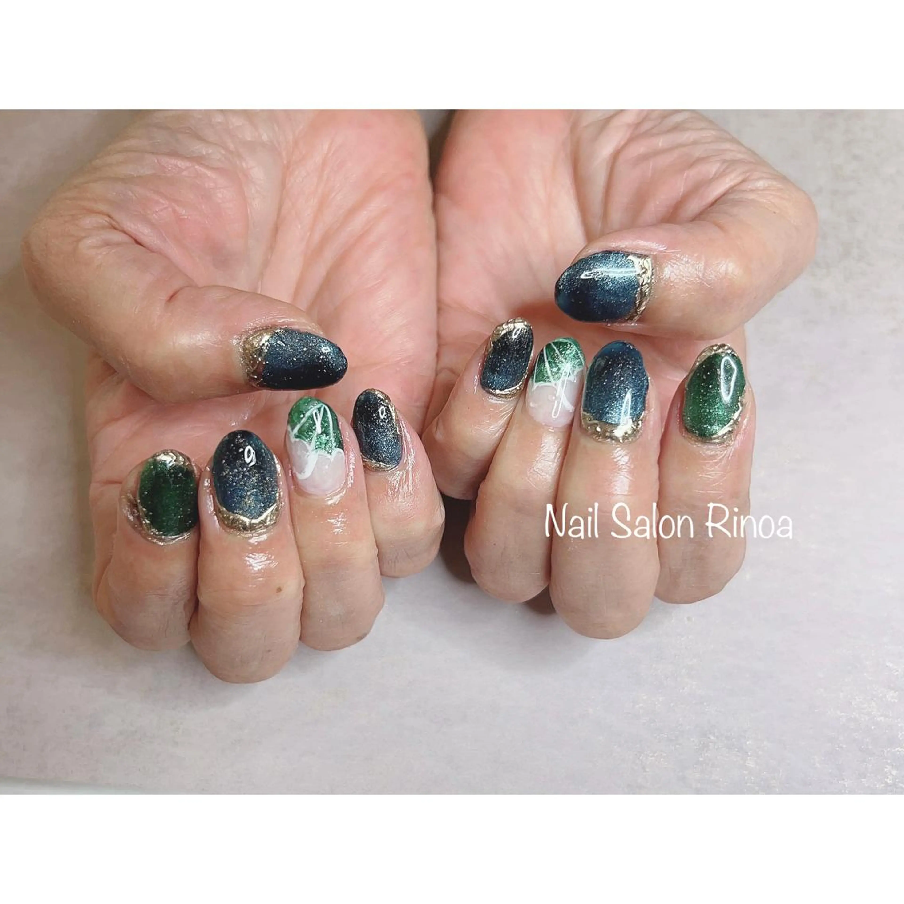 ネイル ハンドネイル フットネイル Nail Salon Rinoaのネイルデザイン