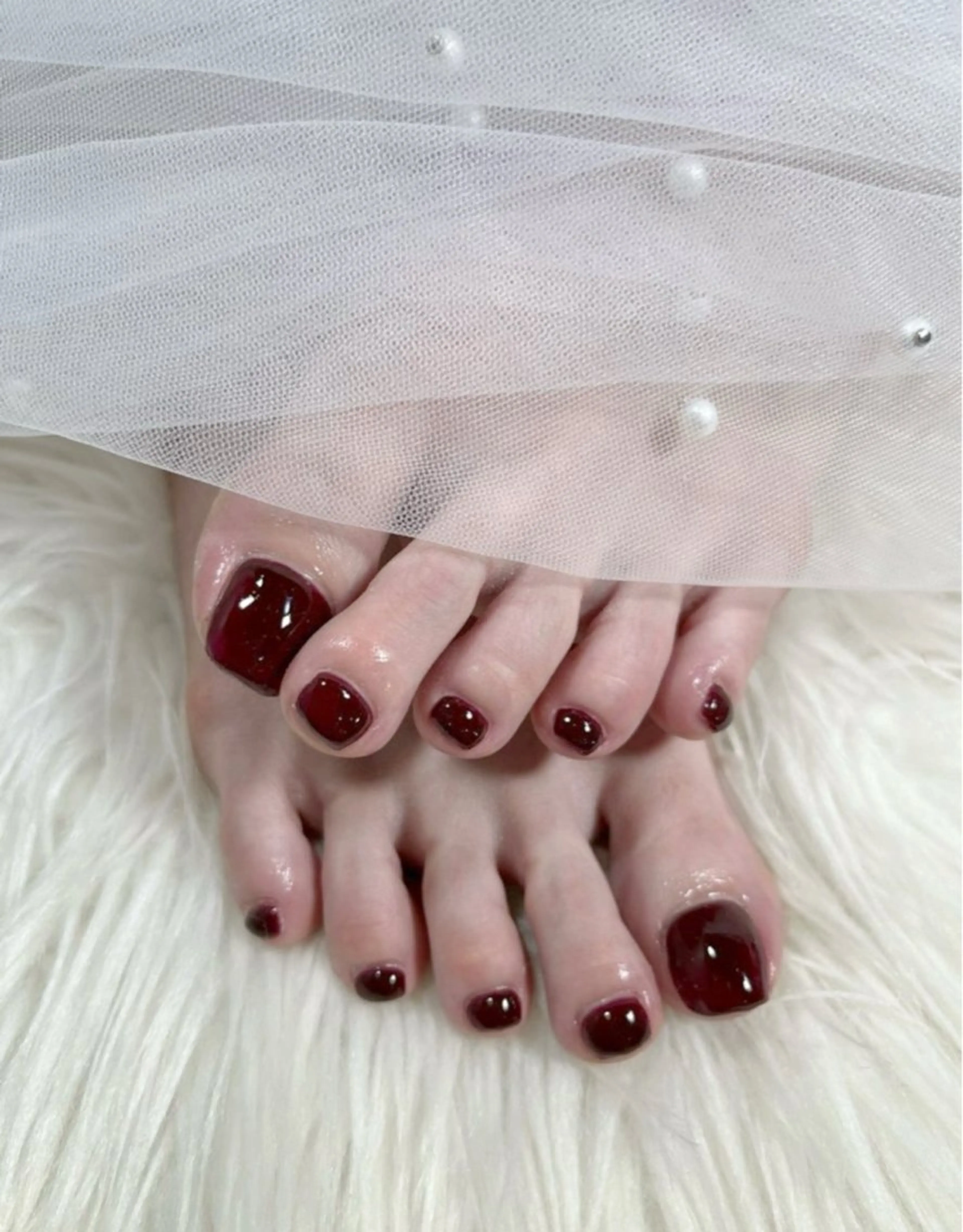 ネイル フットネイル Saya.🐰💅 LOA.のネイルデザイン