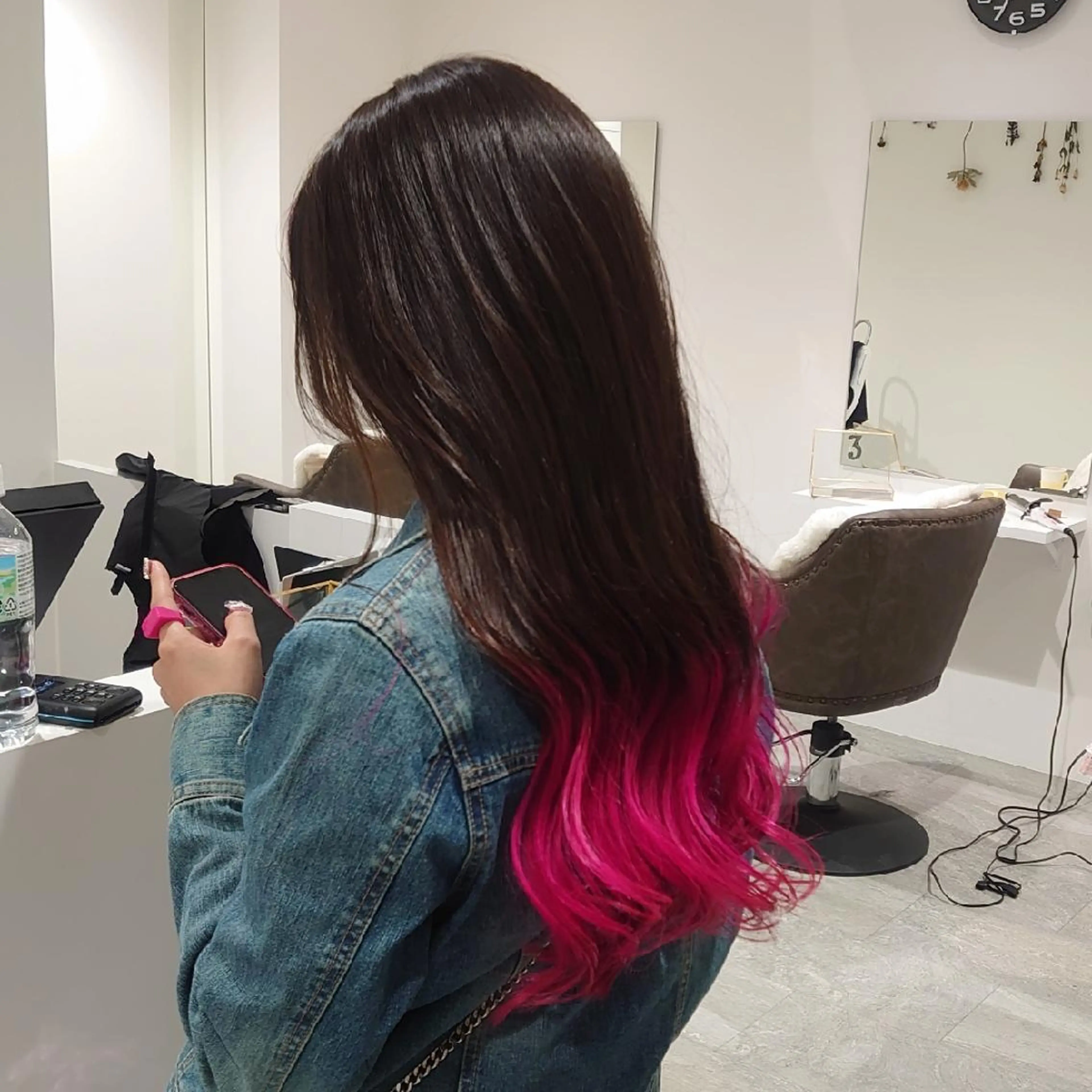 ロング カラー E Komo hair所属・Wow❕E Komo hair 永井一輝のヘアスタイル