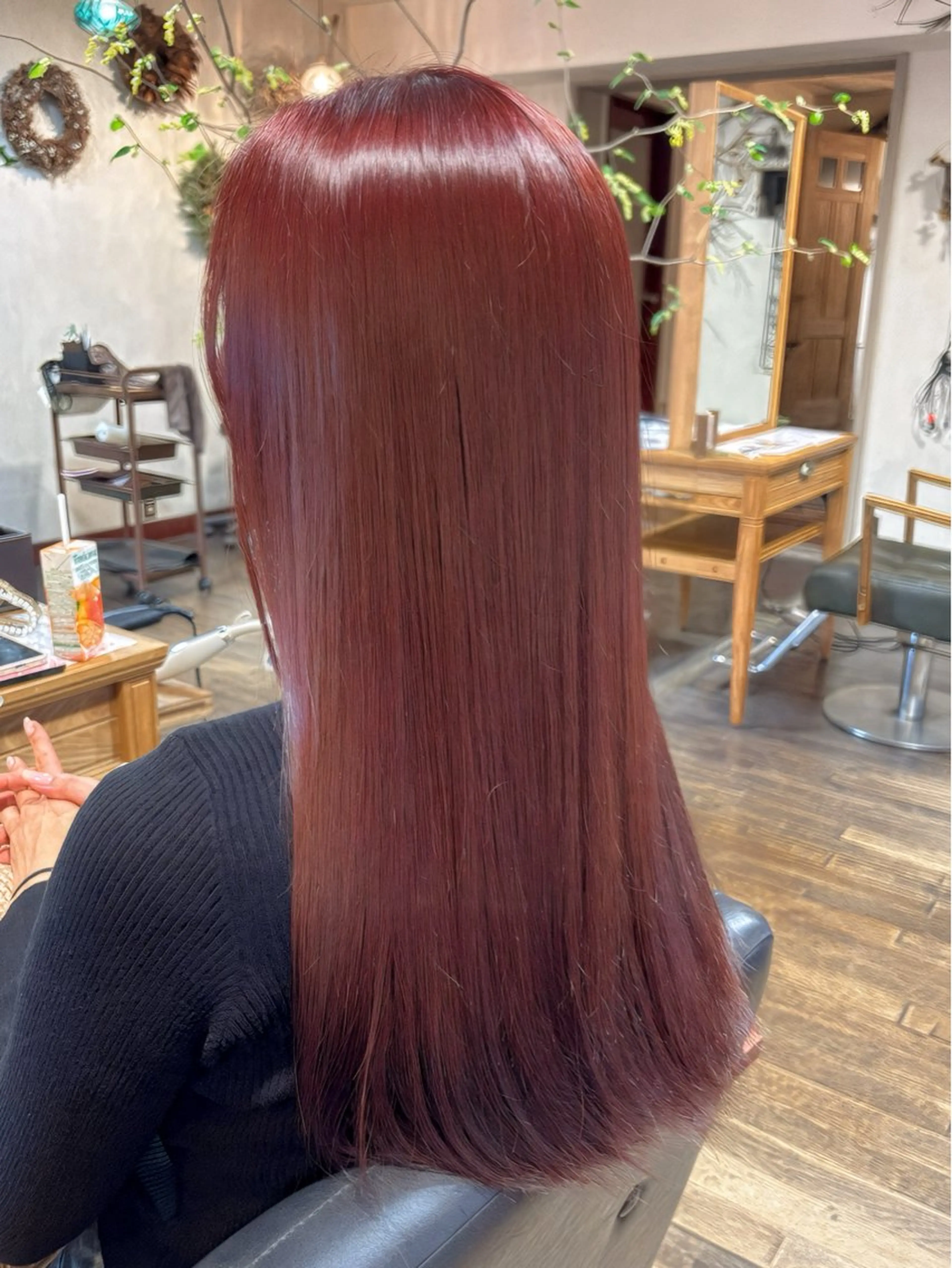 カラー アカリ😸🫶 カラーリスト🧡のヘアスタイル