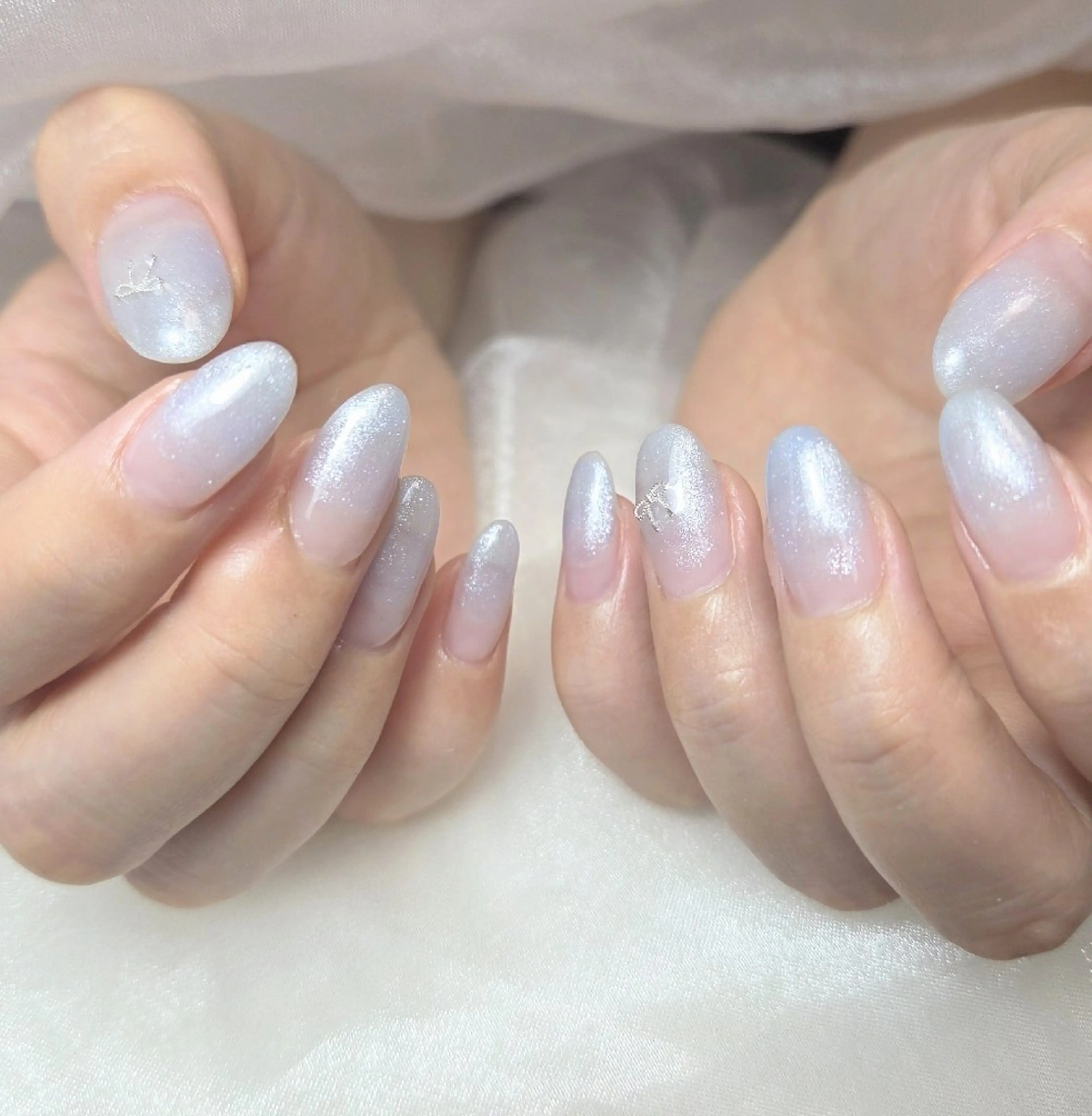 ネイル リボン ハンドネイル nail salon cocoru.のネイルデザイン