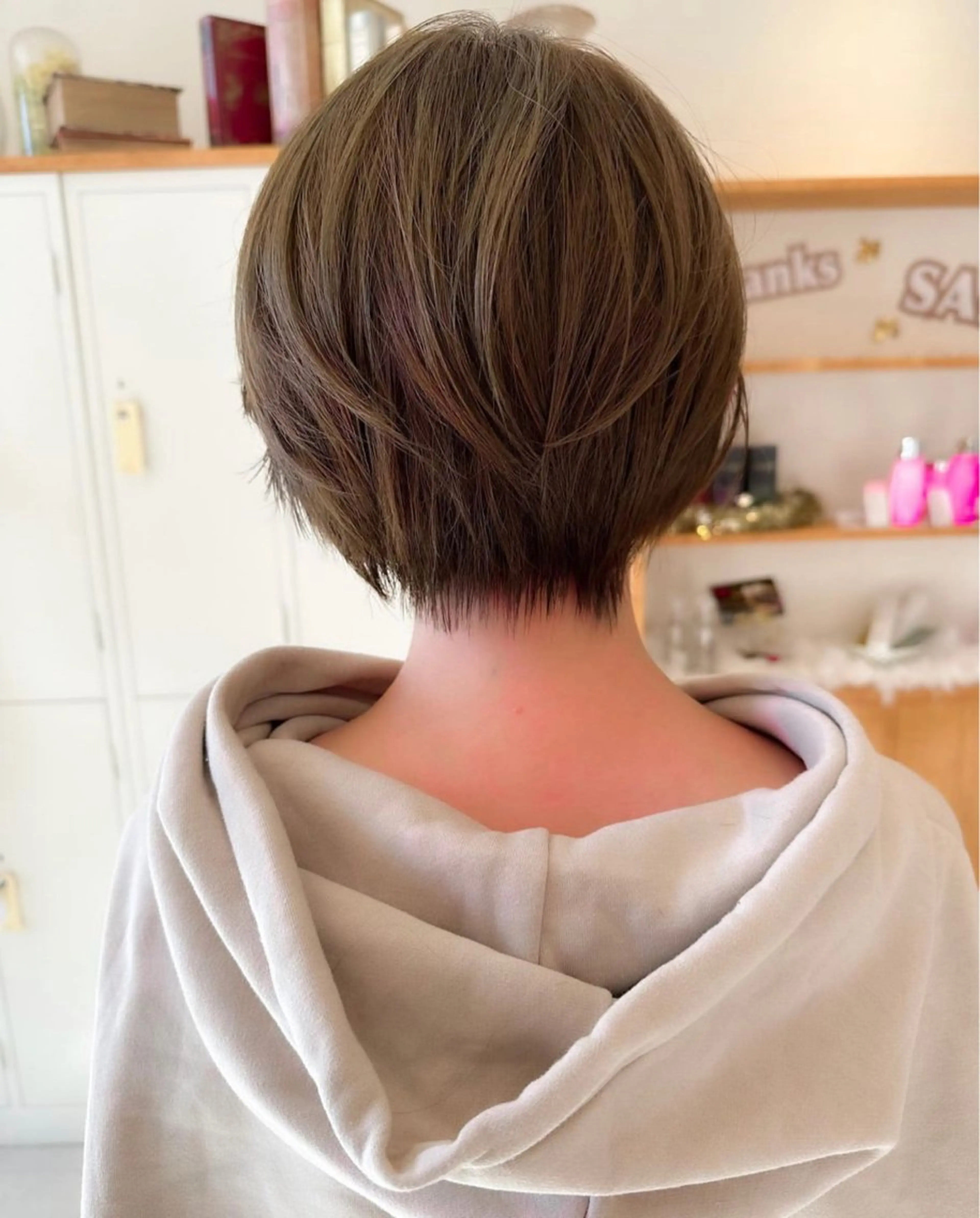 ショート ボブ 韓国風ヘア ショートヘア Miel by ganesha所属・木村 魁成のヘアスタイル