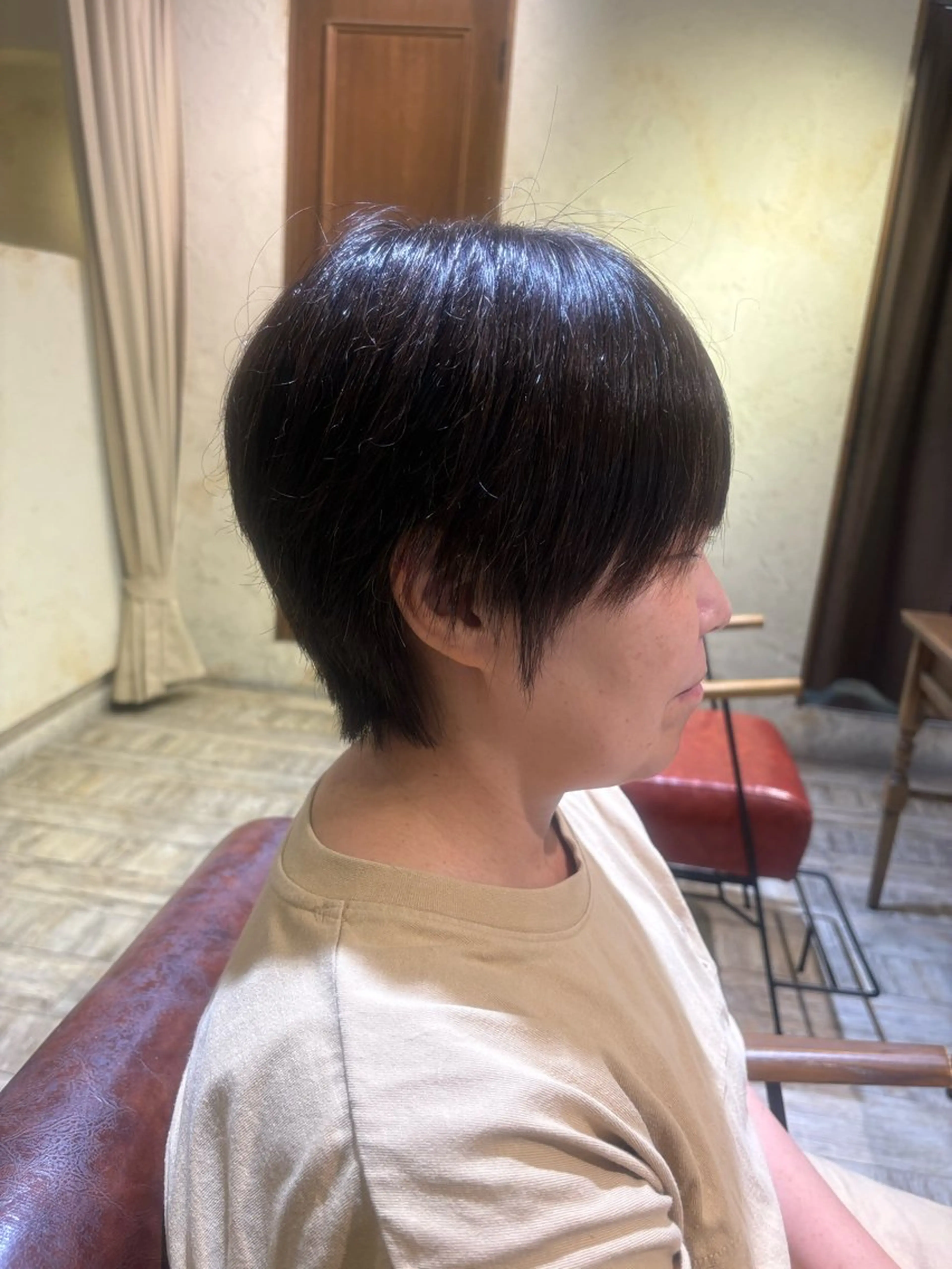 ショートカットモデル（シャンプー、ブロー込み）🫧の写真