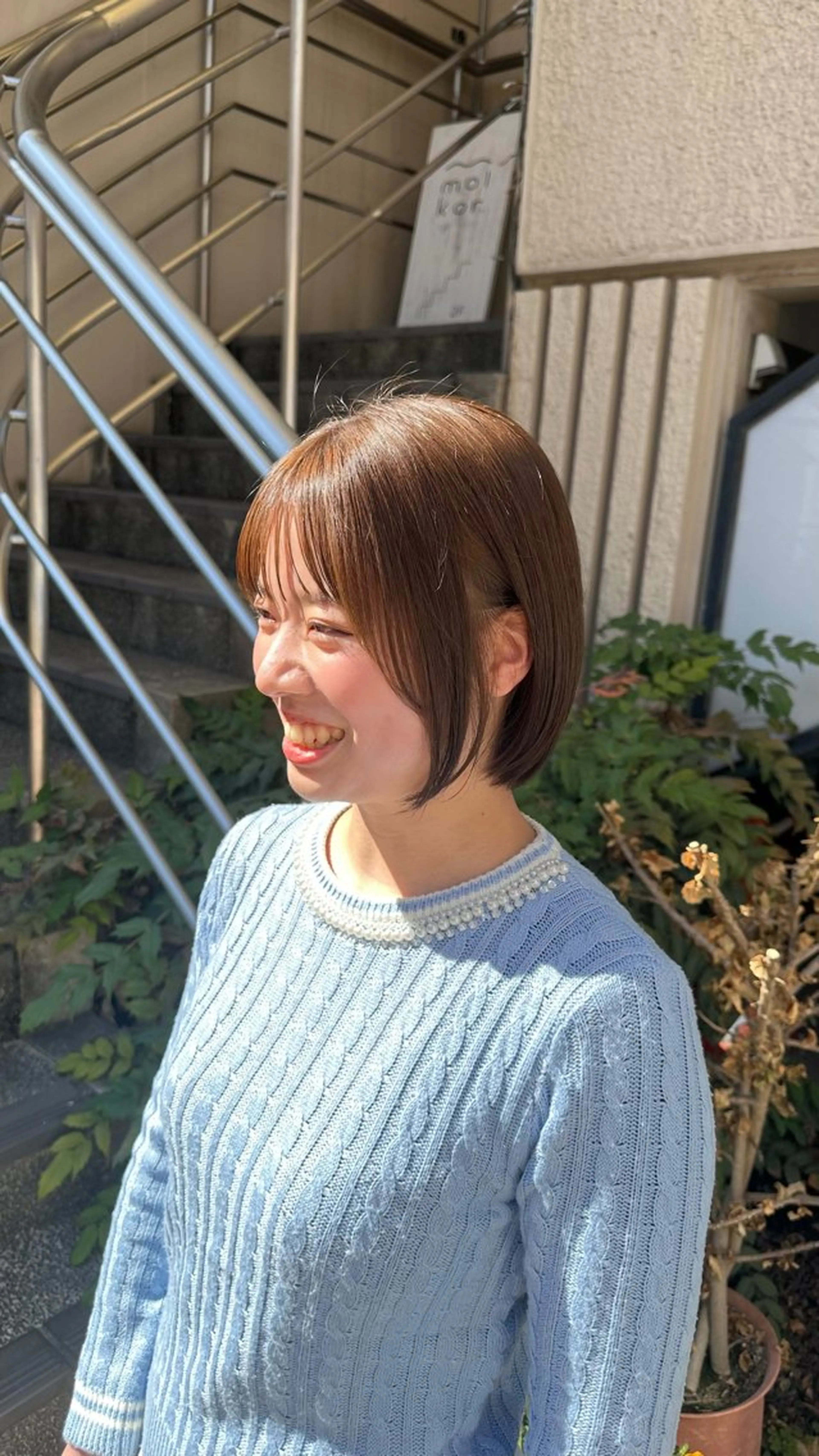 ショート 丸みショート 髪質改善 ショートヘア cond.所属・アスナ /ショートスタイルのヘアスタイル