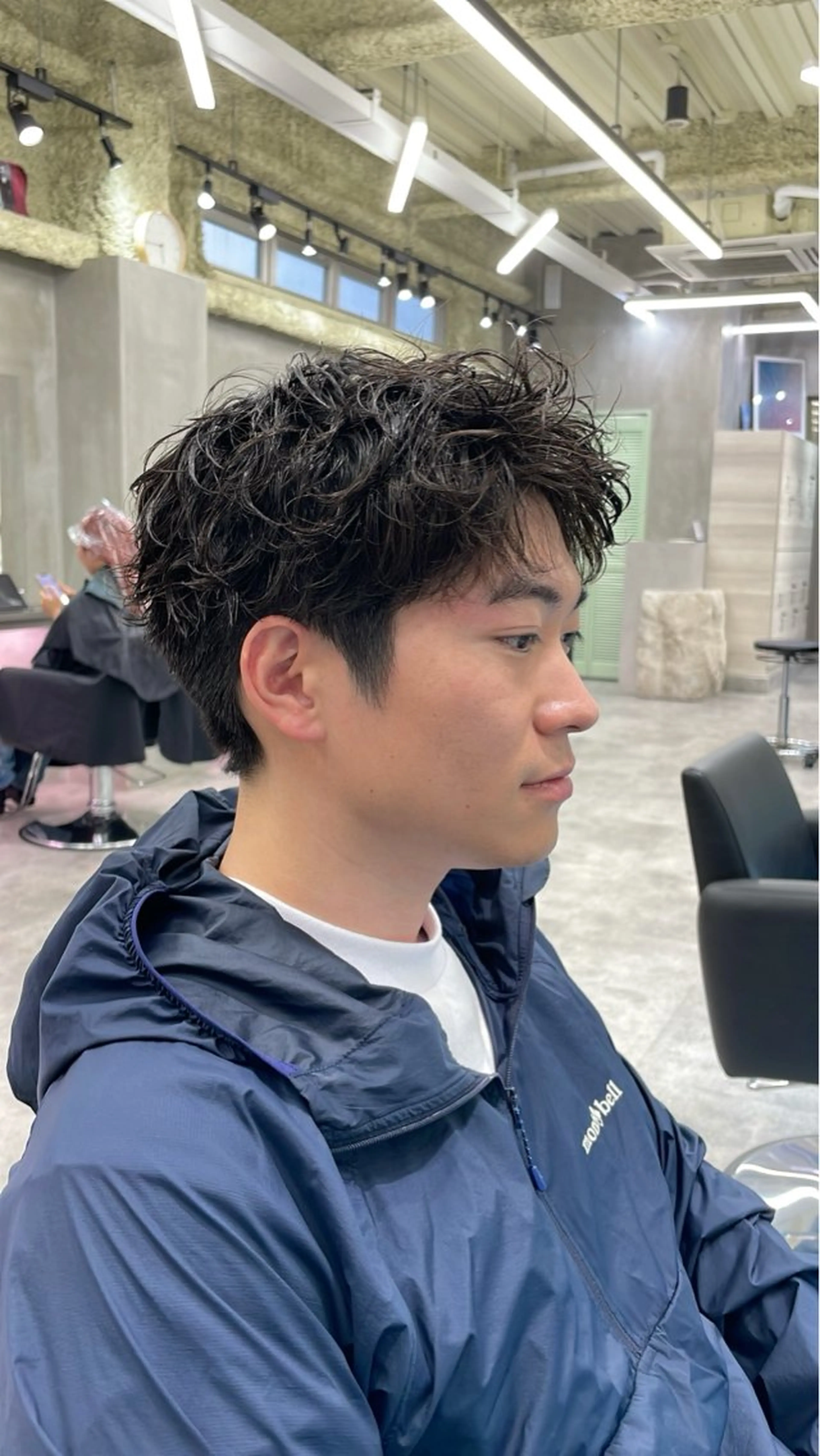 メンズ メンズパーマ スパイキーショート パーマ the path Seiyaのヘアスタイル