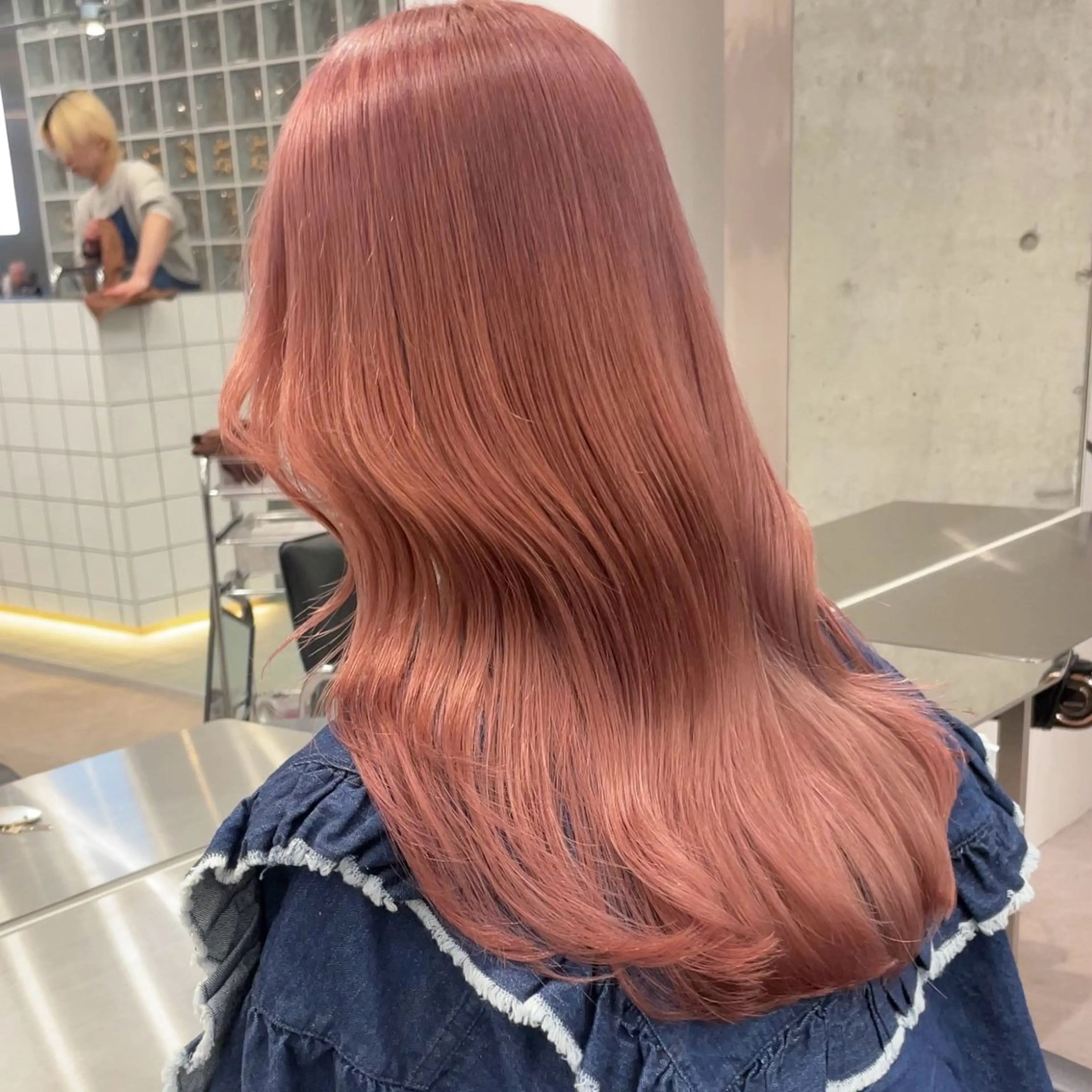 ロング カラー ベージュカラー グレージュ ラベンダーカラー ミルクティーベージュ ピンクカラー ヘアカラー ミルクティーベージュ 🩰🤎miharuのヘアスタイル