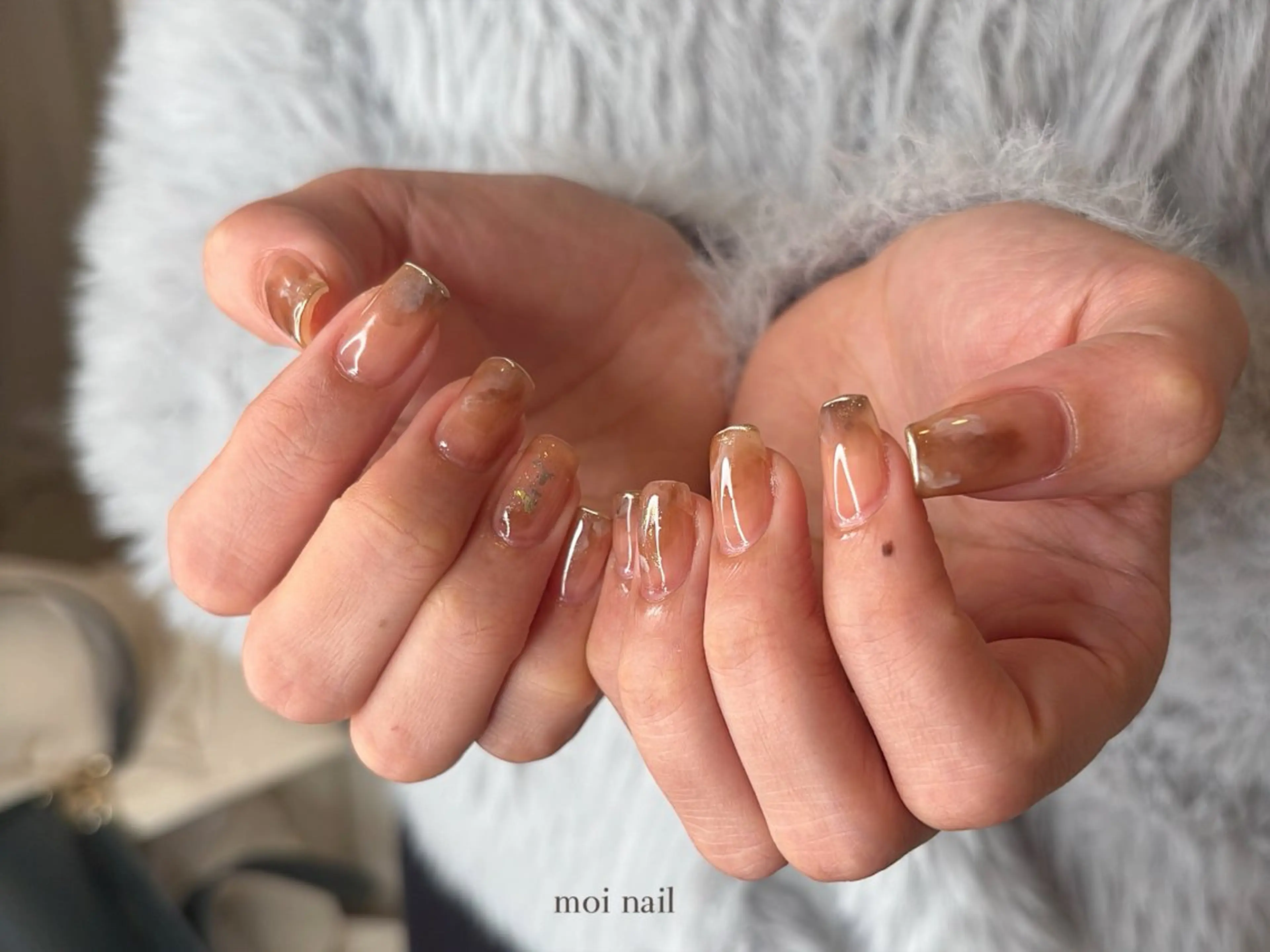 ネイル moi nail ˙⋆.˚のネイルデザイン