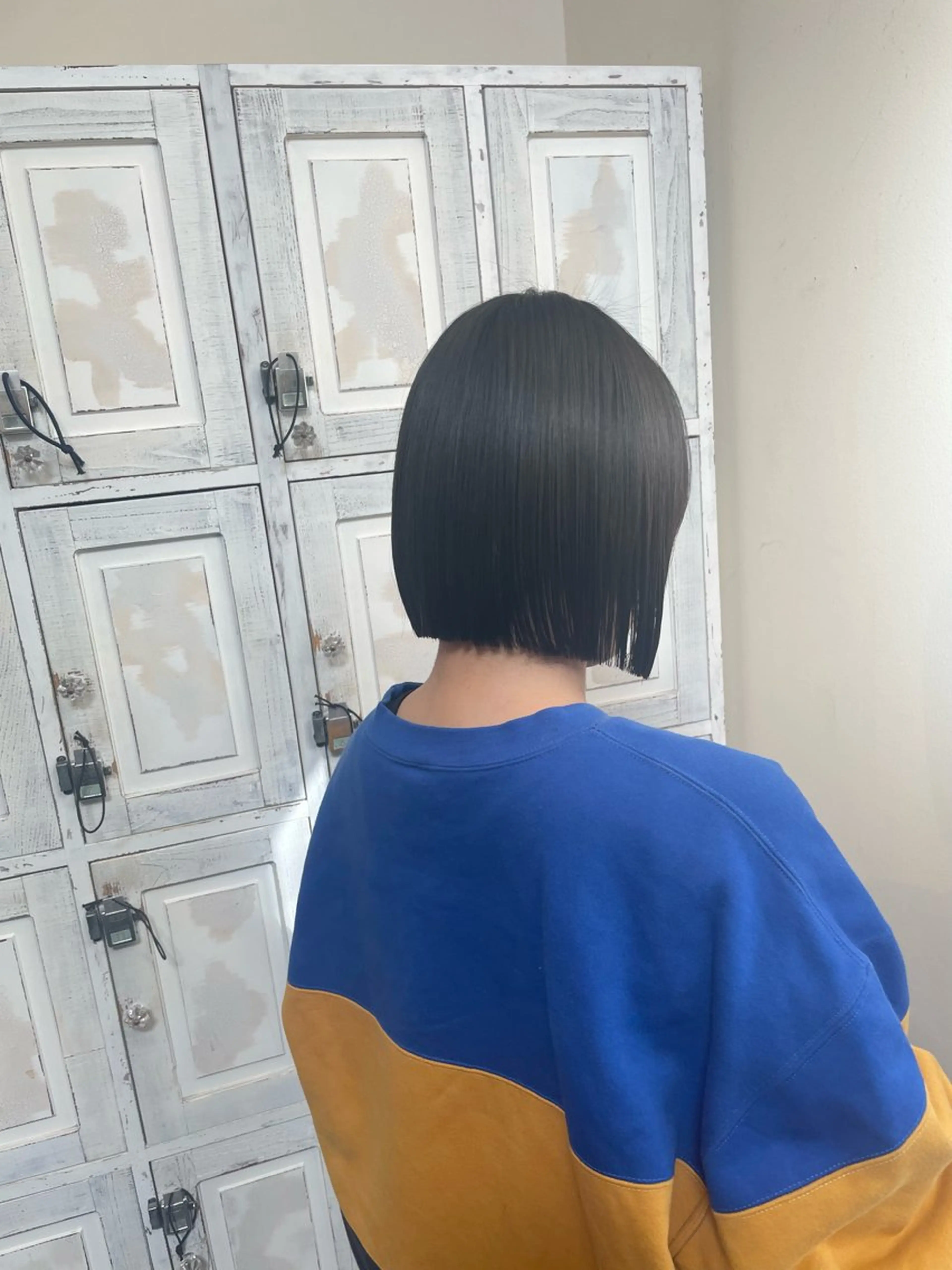 ショート ボブ 中村 潤菜のヘアスタイル