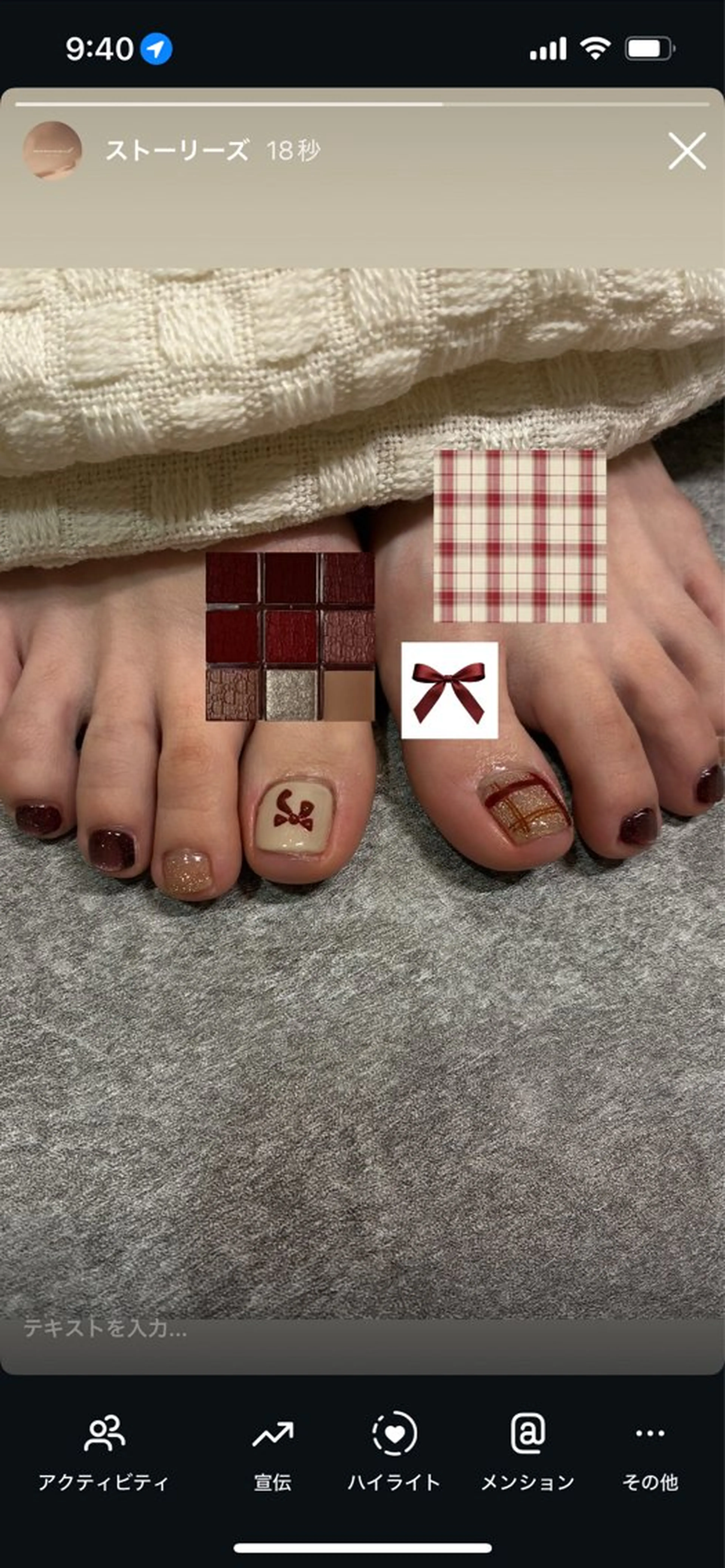 ネイル フットネイル morunail nailのネイルデザイン