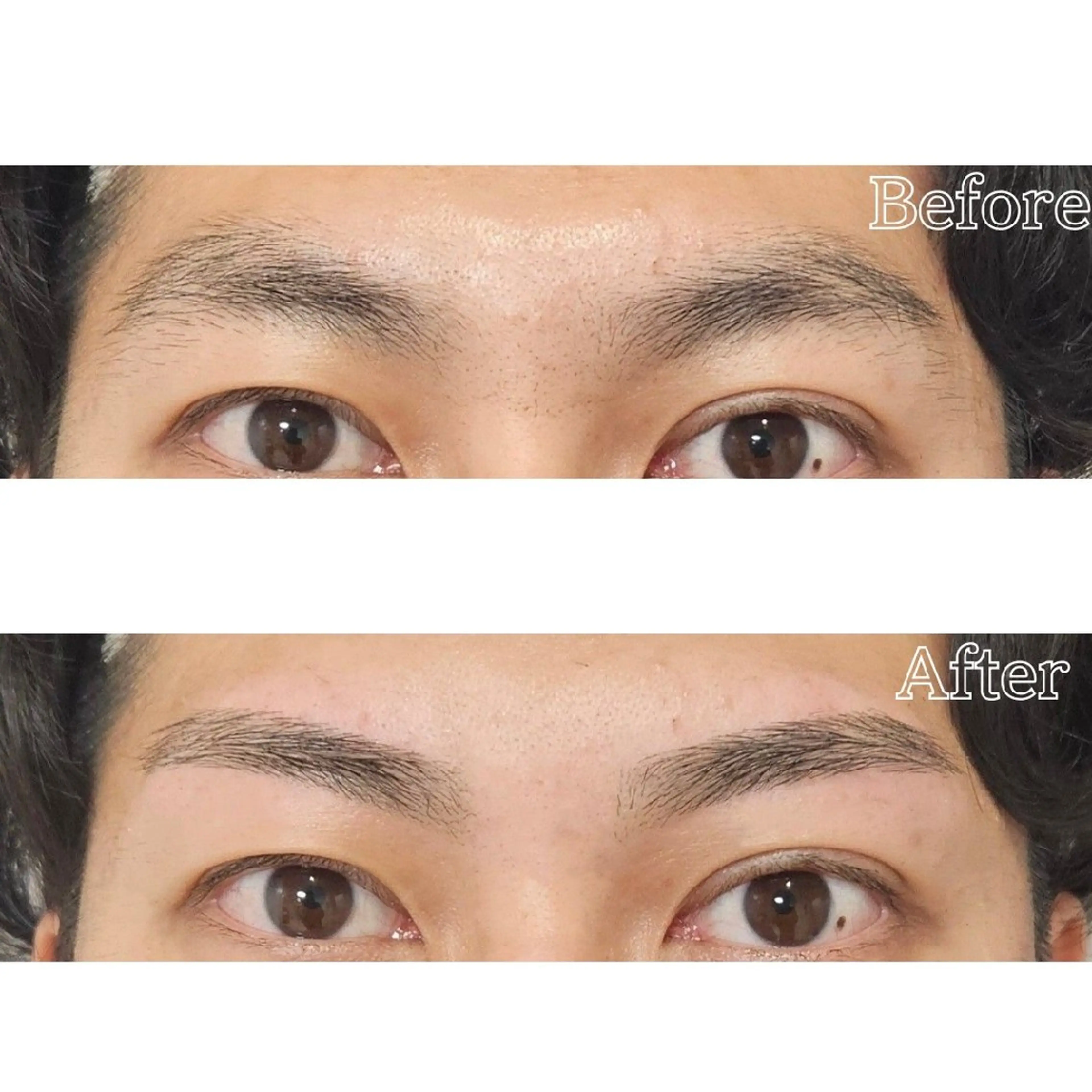 メンズ アイブロウ メンズアイブロウ 眉毛ワックス脱毛 ワックス脱毛 WALNUT eyebrow&nail所属・WALNUT くるみの眉毛・アイブロウイメージ