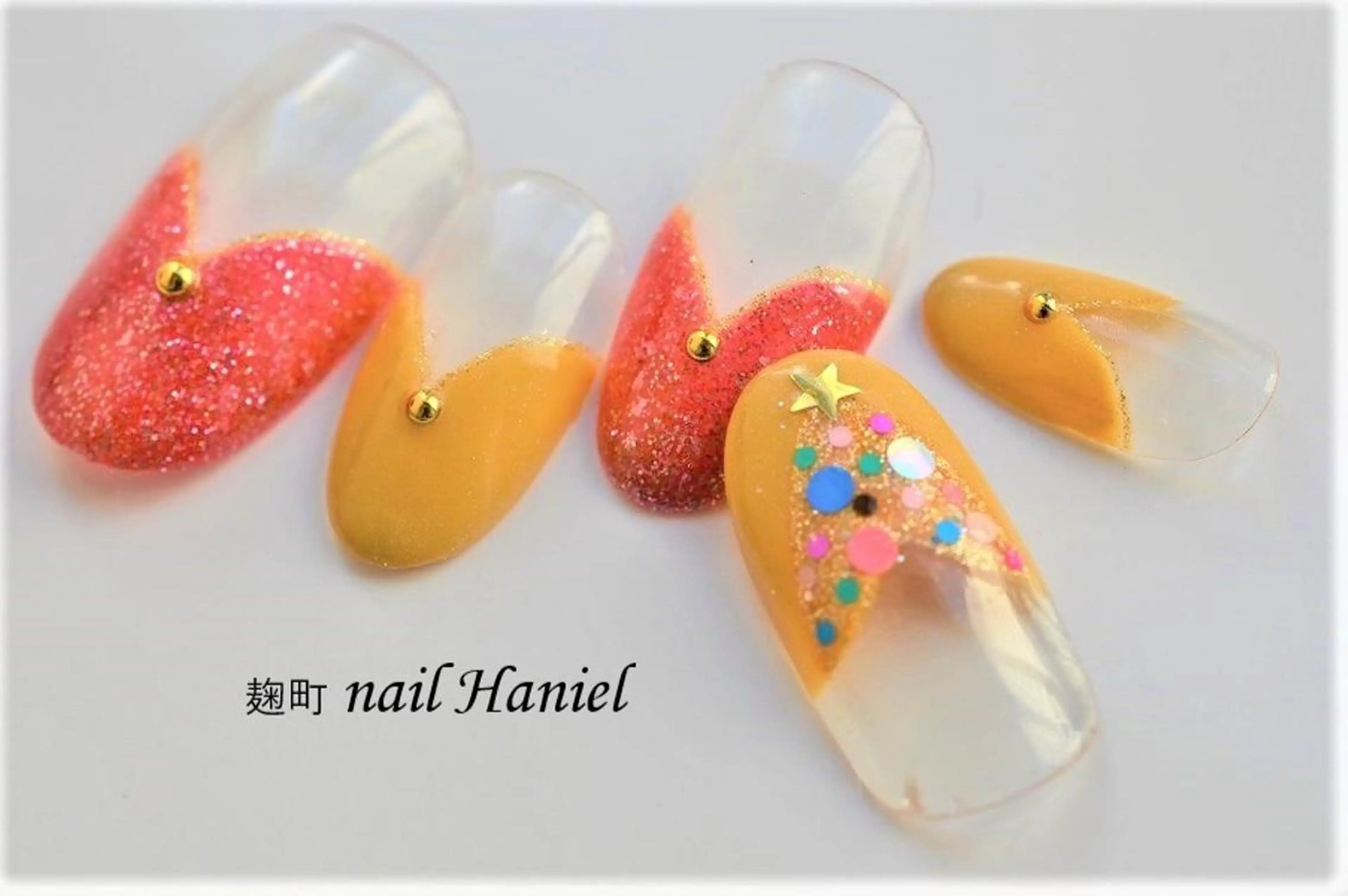 ネイル アートネイル ジェルネイル パラジェル 冬ネイル クリスマス nail Haniel所属・半蔵門サロンハニエル 魅神 ちよのネイルデザイン