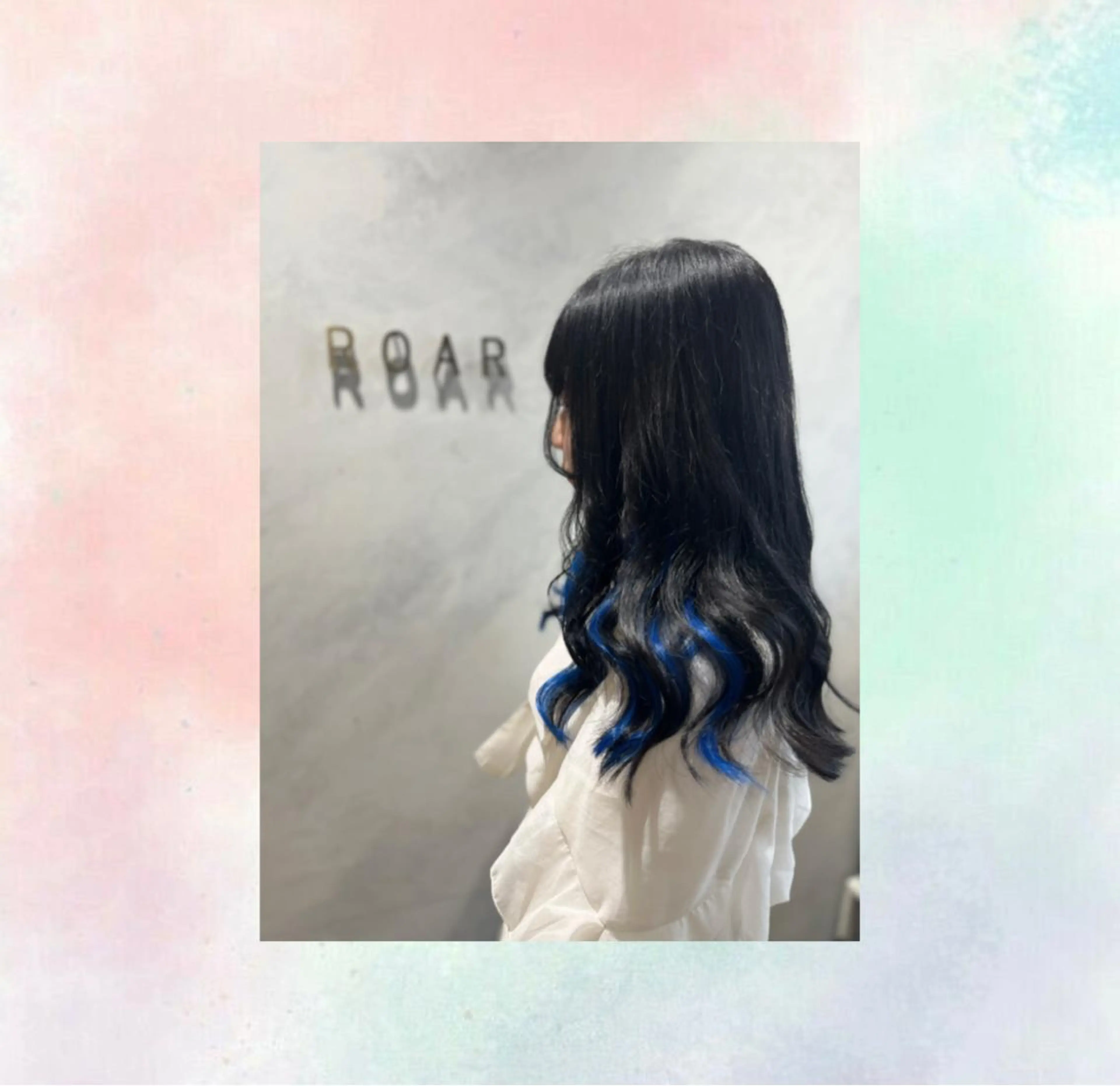 セミロング カラー en Rêve🎀 ROAReyeのマツエク・マツパデザイン