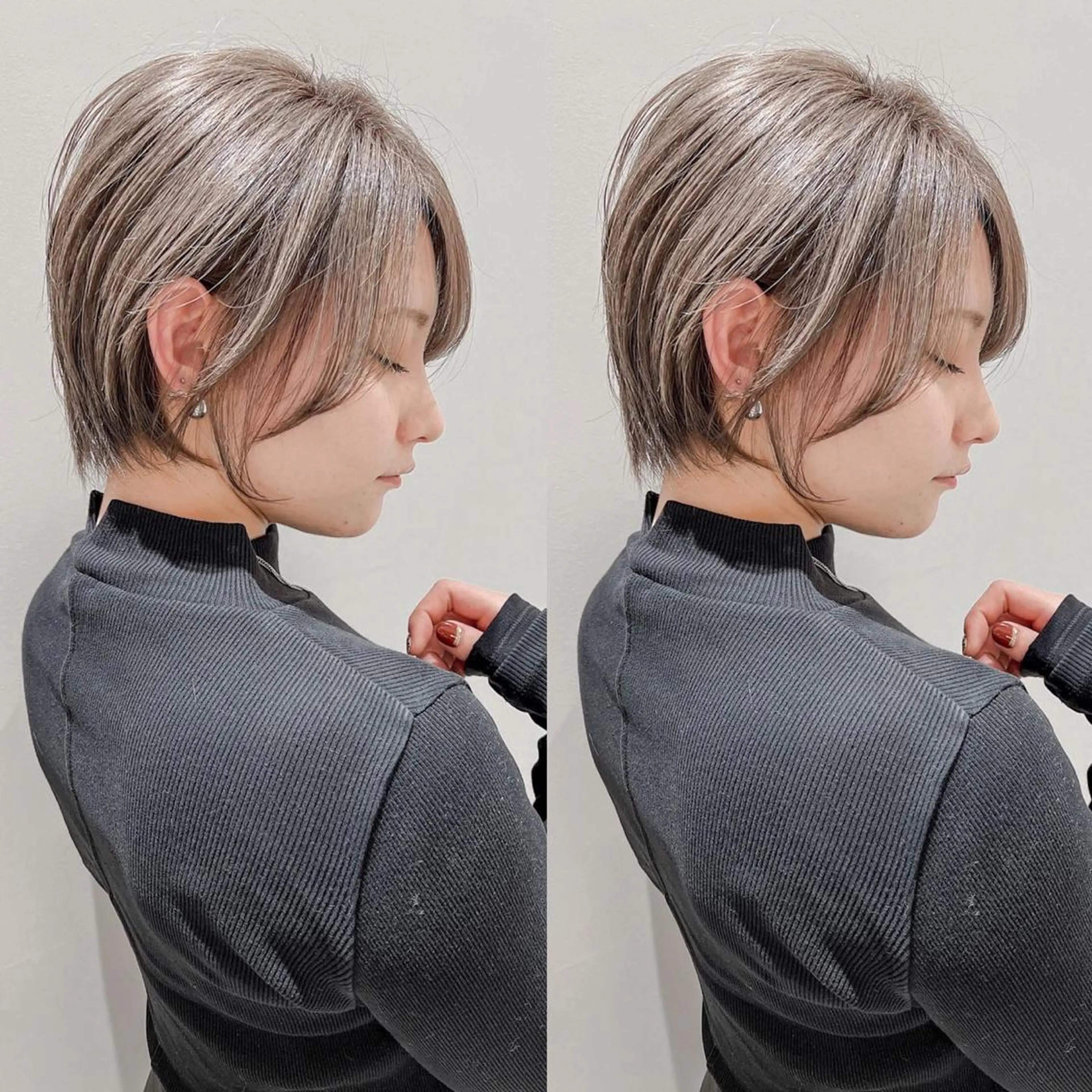 ショート カラー HARUKI MINATO japan所属・🧡ショートの達人 🧡SHOのヘアスタイル