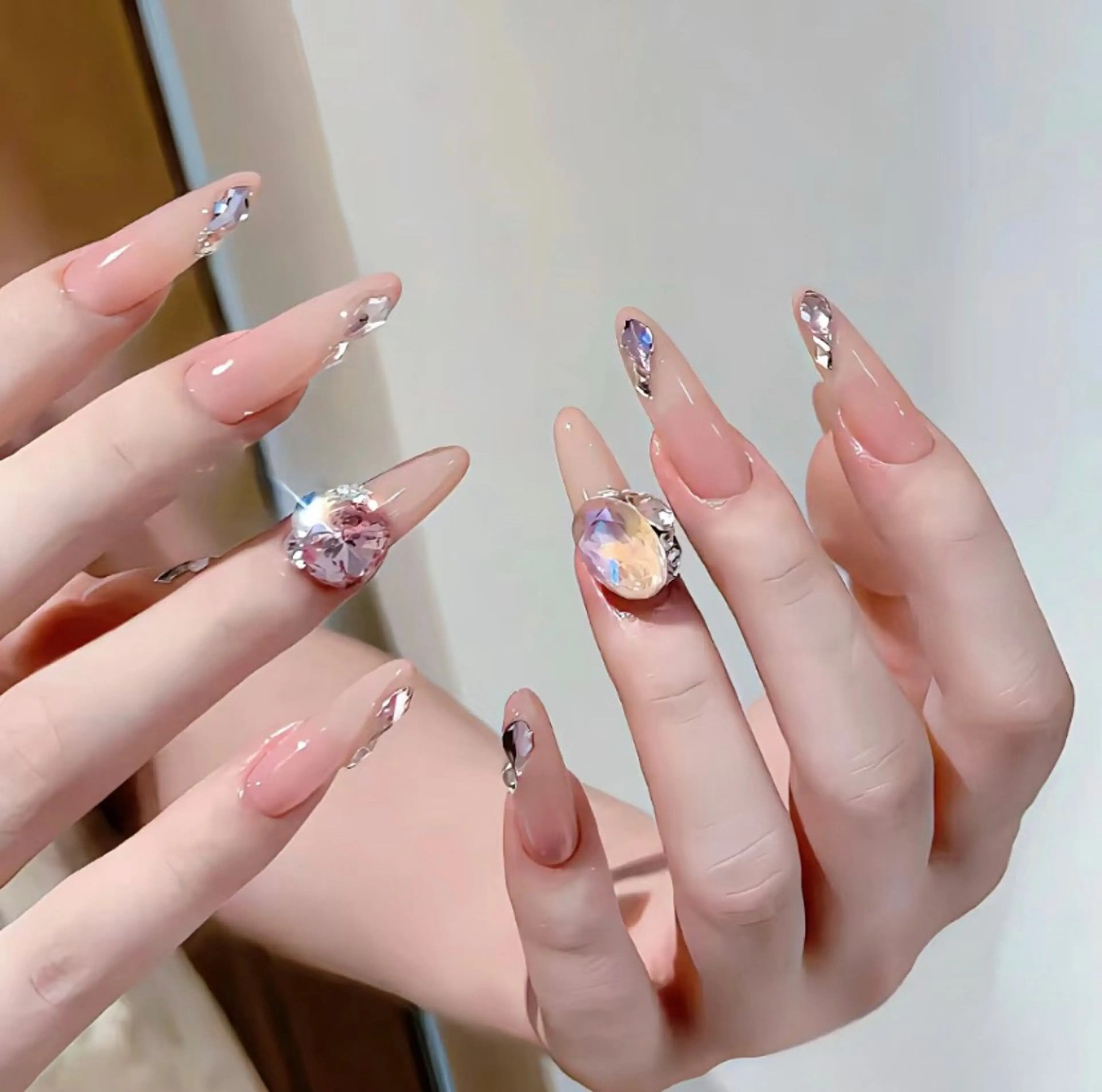 ネイル AND Nail 長さだし専門店のネイルデザイン