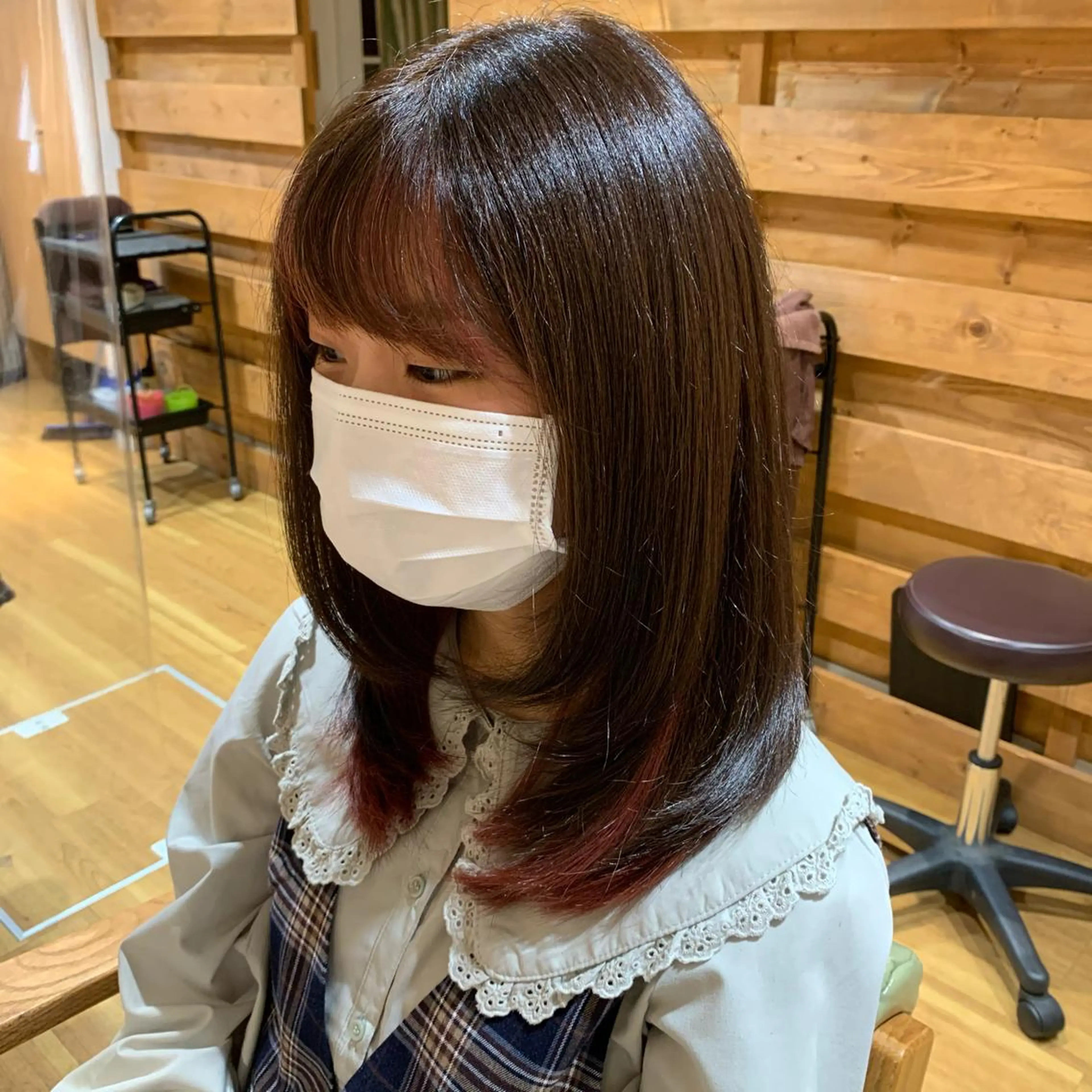 ロング ロングレイヤー レイヤーカット ロング traceby8所属・traceby8 小濱彰太のヘアスタイル