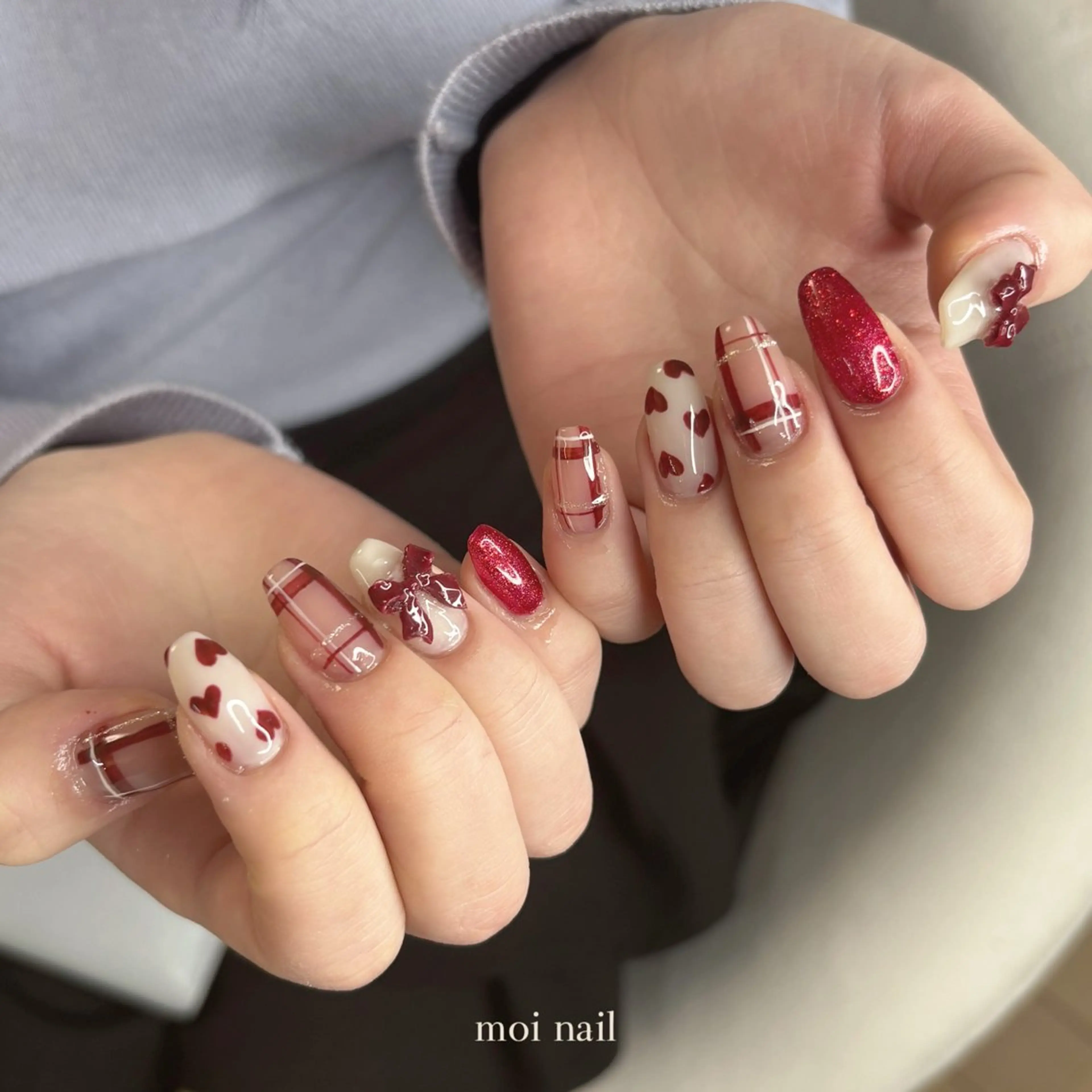 ネイル ハンドネイル moi nail ˙⋆.˚のネイルデザイン
